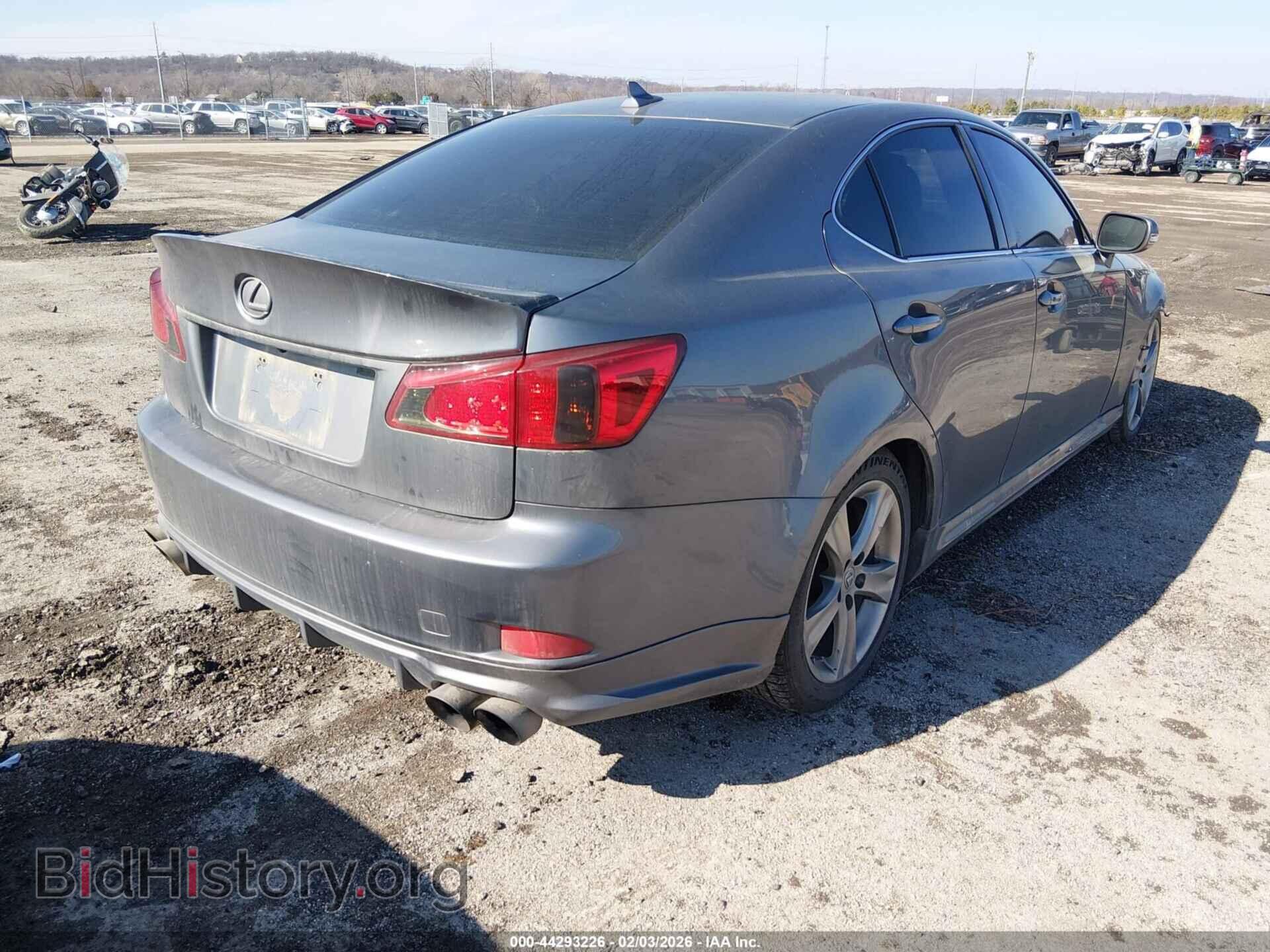2012 LEXUS IS 350 - VIN: JTHBE5C26C5030775 - Photo 4