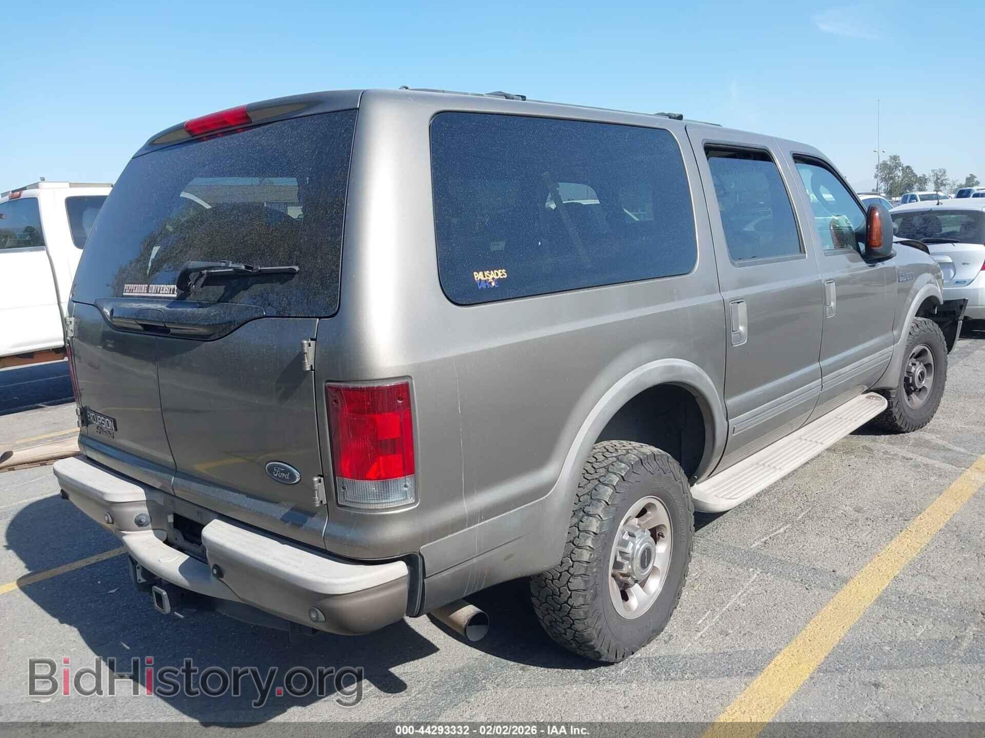 2005 FORD EXCURSION - VIN: 1FMSU43P85EA23061 - Photo 4