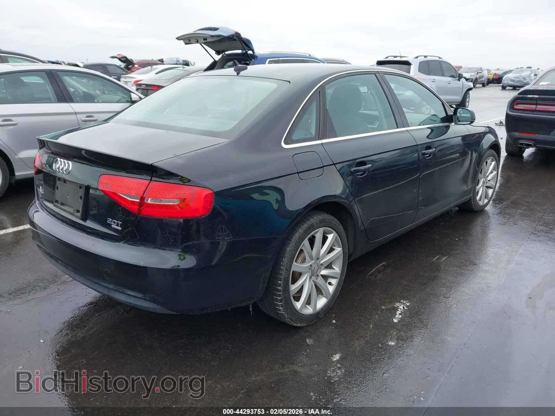 2013 AUDI A4 - VIN: WAUBFAFL4DN048931 - Фото 4