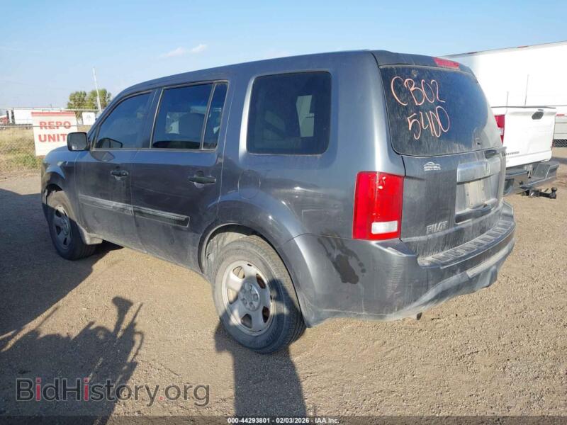 2012 Honda PILOT (VIN 5FNYF4H21CB025400) — фото 3 из 10