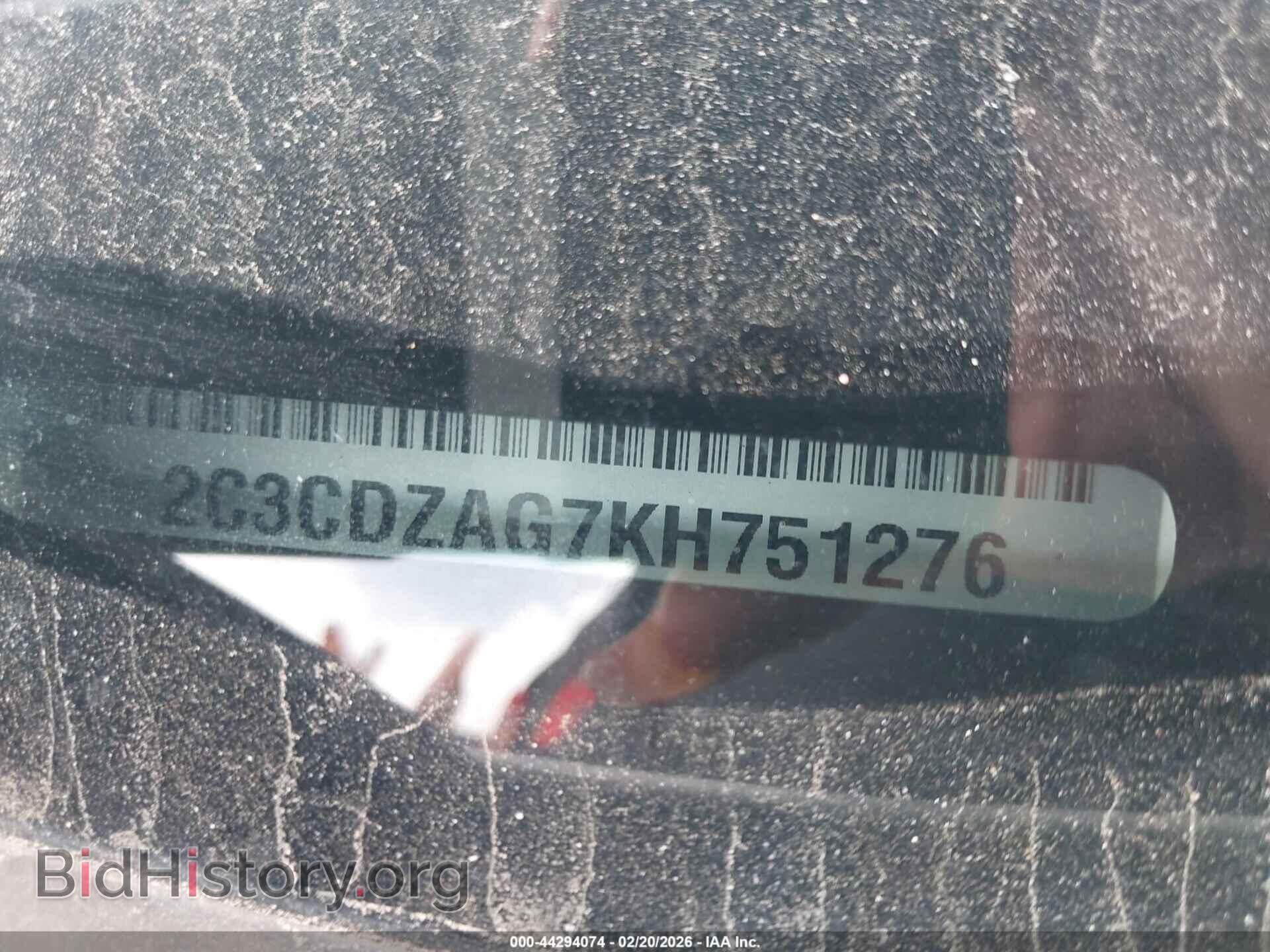 2019 DODGE CHALLENGER - VIN: 2C3CDZAG7KH751276 - Фото 9