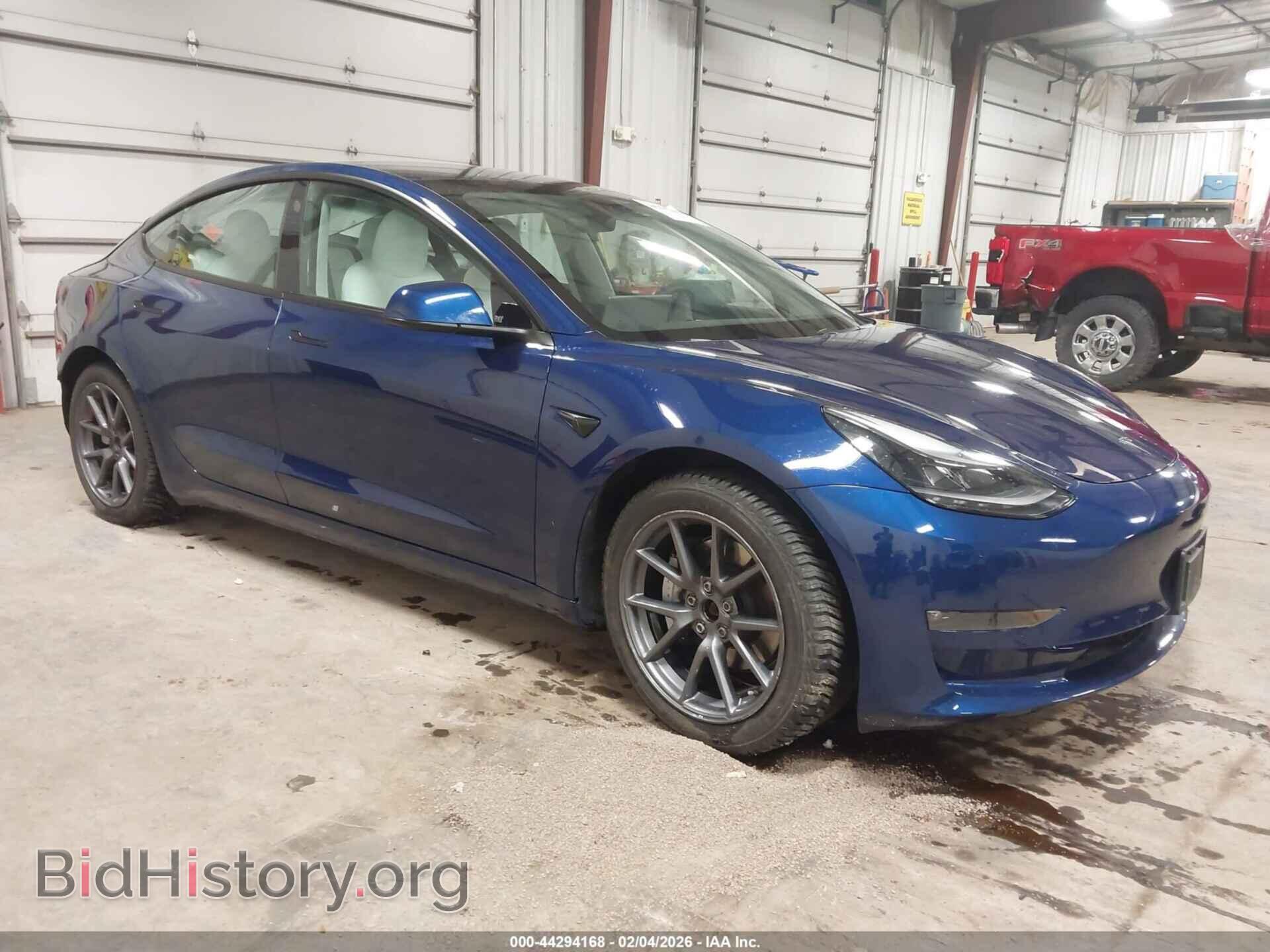 Photo 5YJ3E1EB7MF020185 - TESLA MODEL 3 2021
