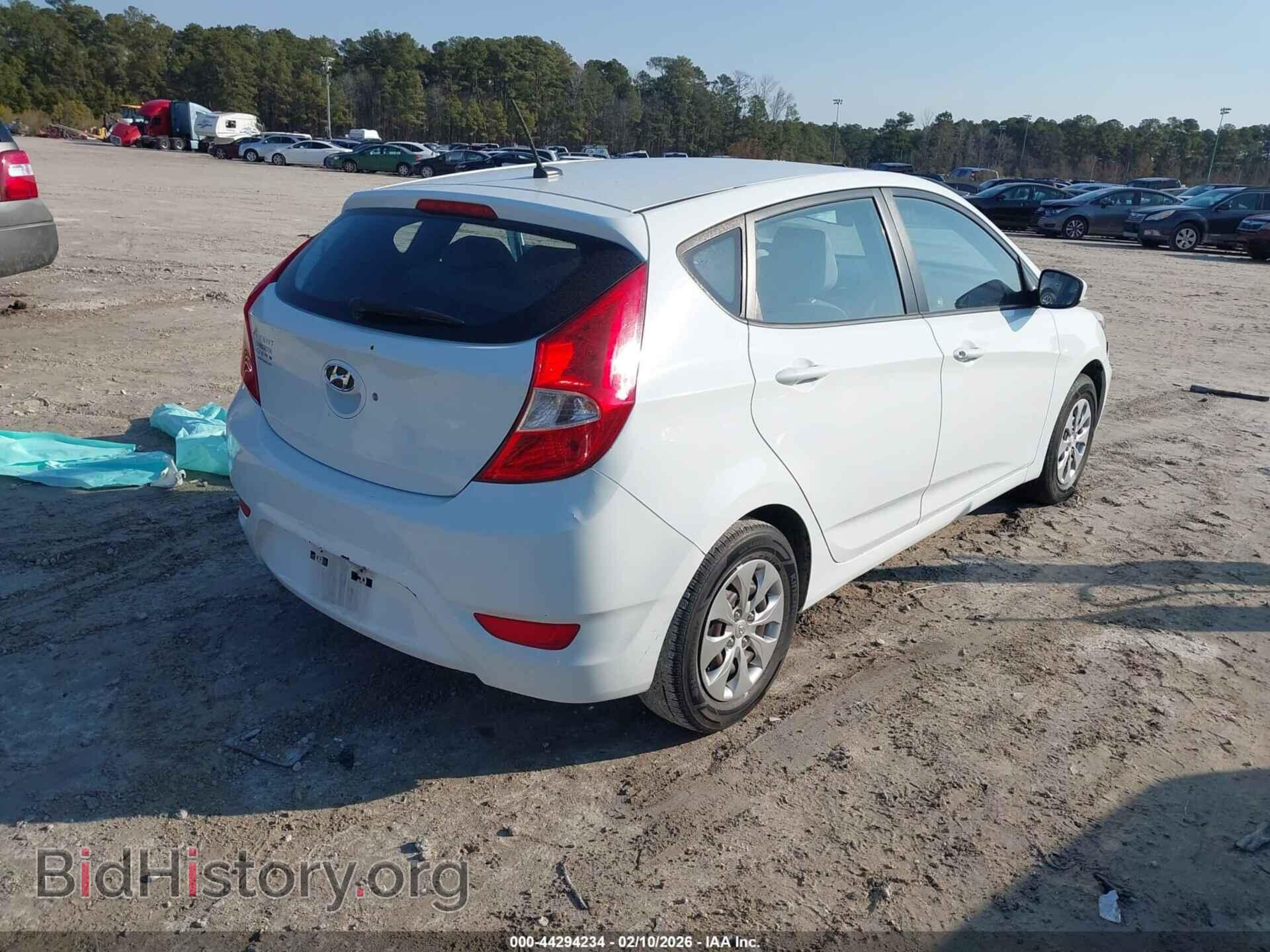 2015 HYUNDAI ACCENT - VIN: KMHCT5AE0FU208663 - Фото 4