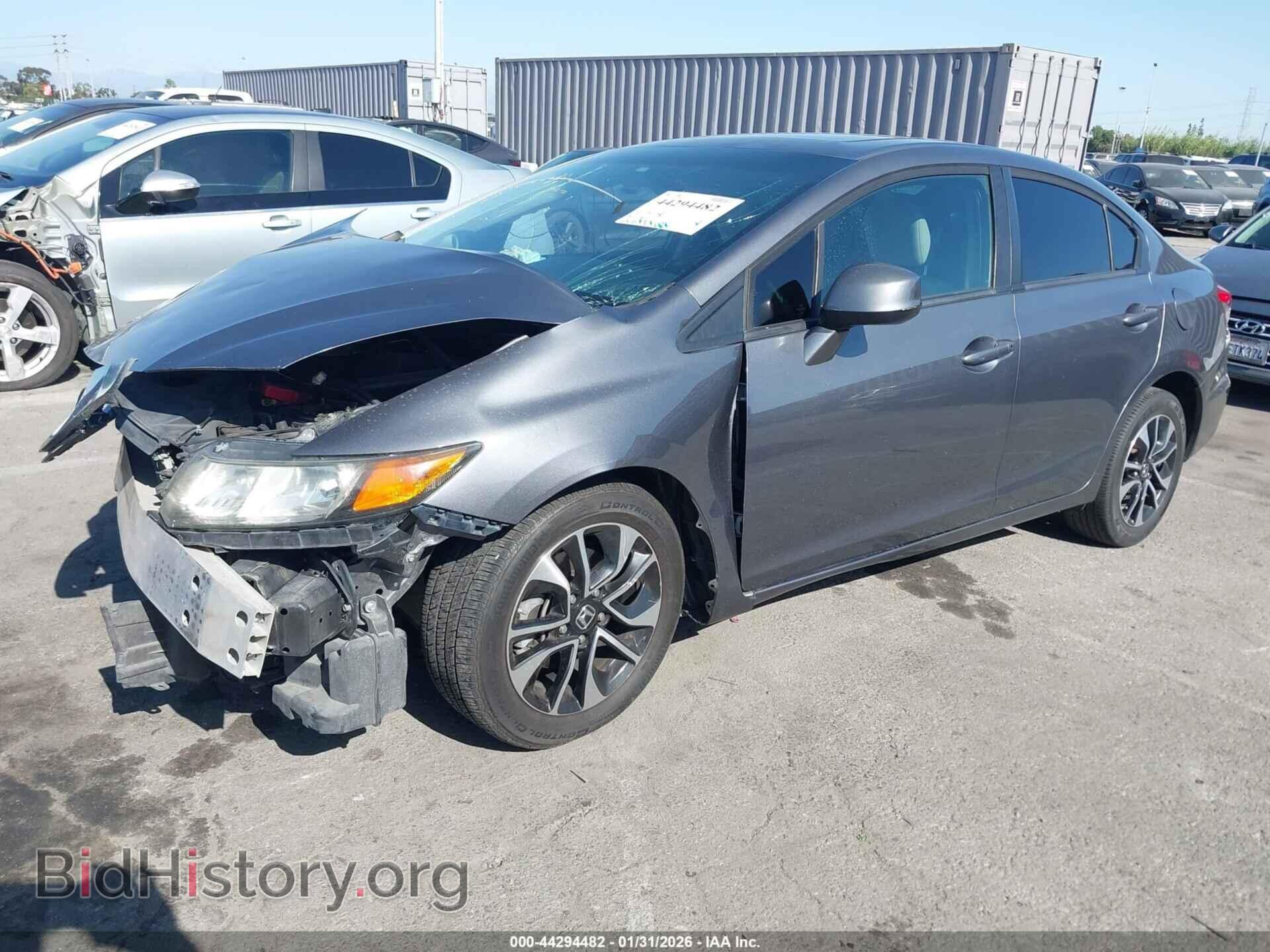 2013 HONDA CIVIC - VIN: 19XFB2F88DE258759 - Фото 2