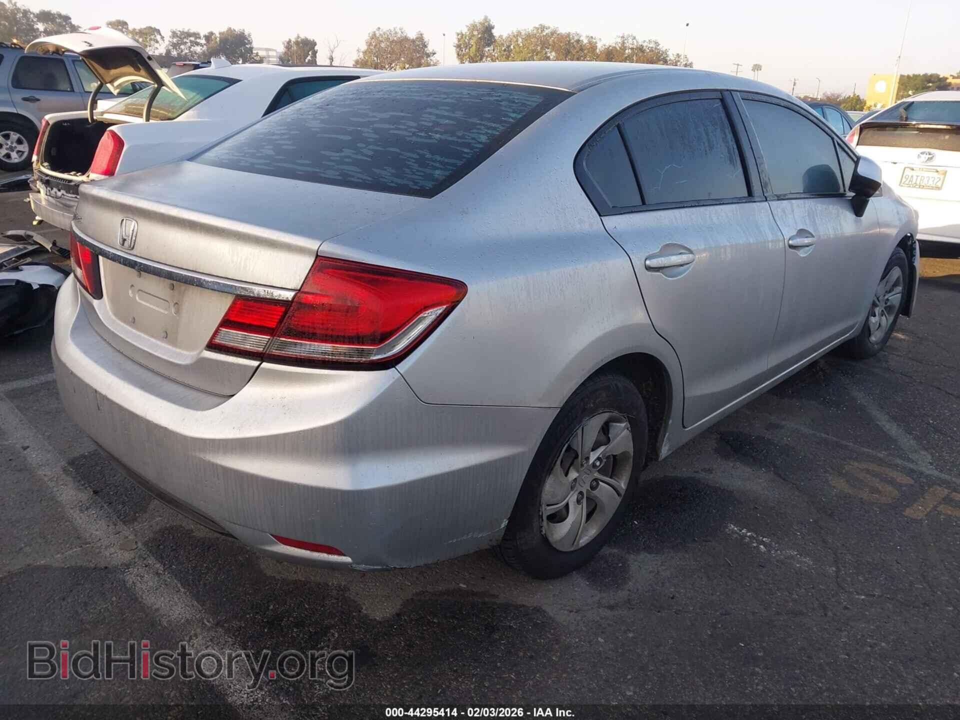 2013 HONDA CIVIC - VIN: 19XFB2F59DE204036 - Фото 4