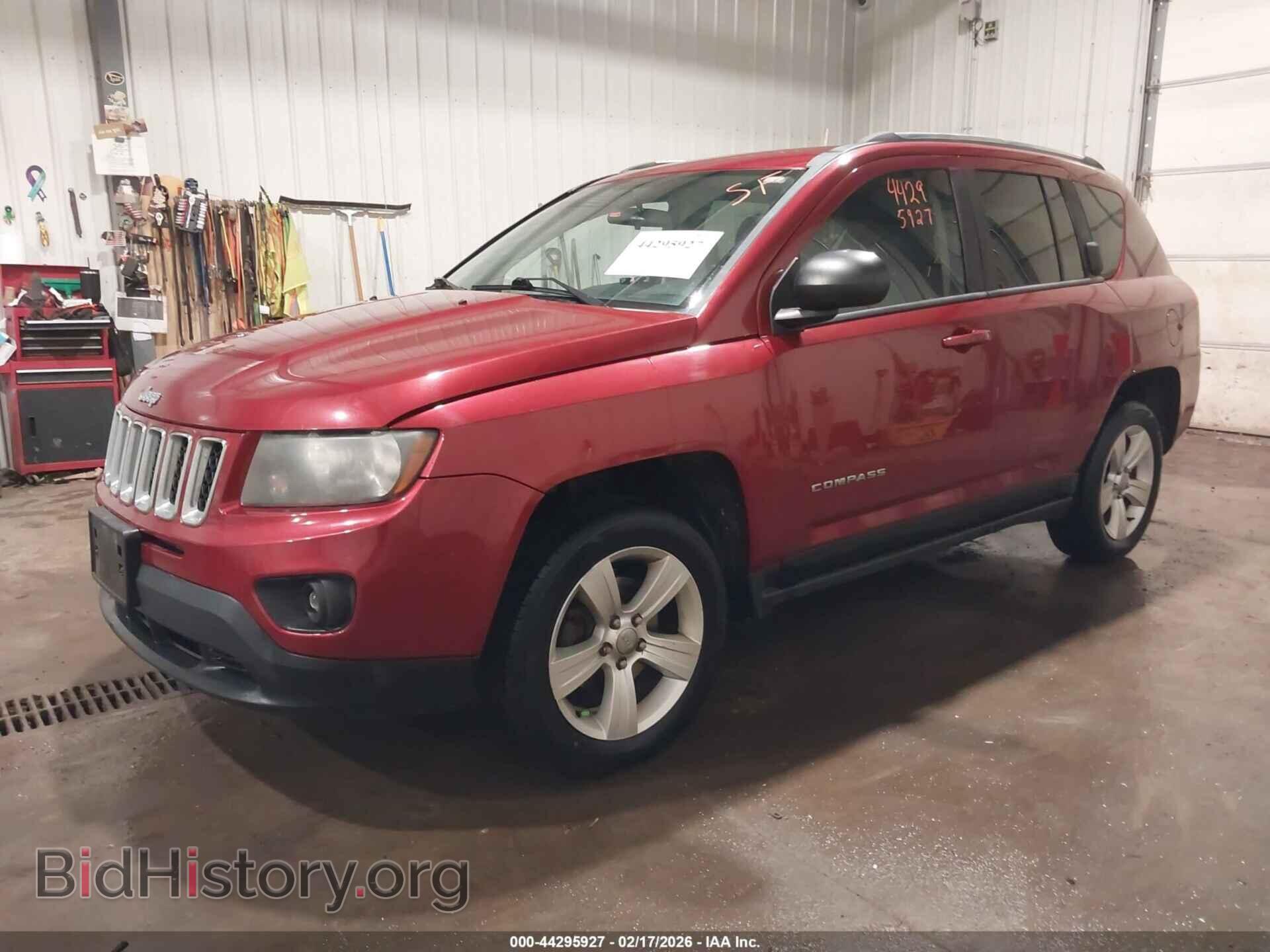 2014 JEEP COMPASS - VIN: 1C4NJDBB8ED505907 - Фото 2