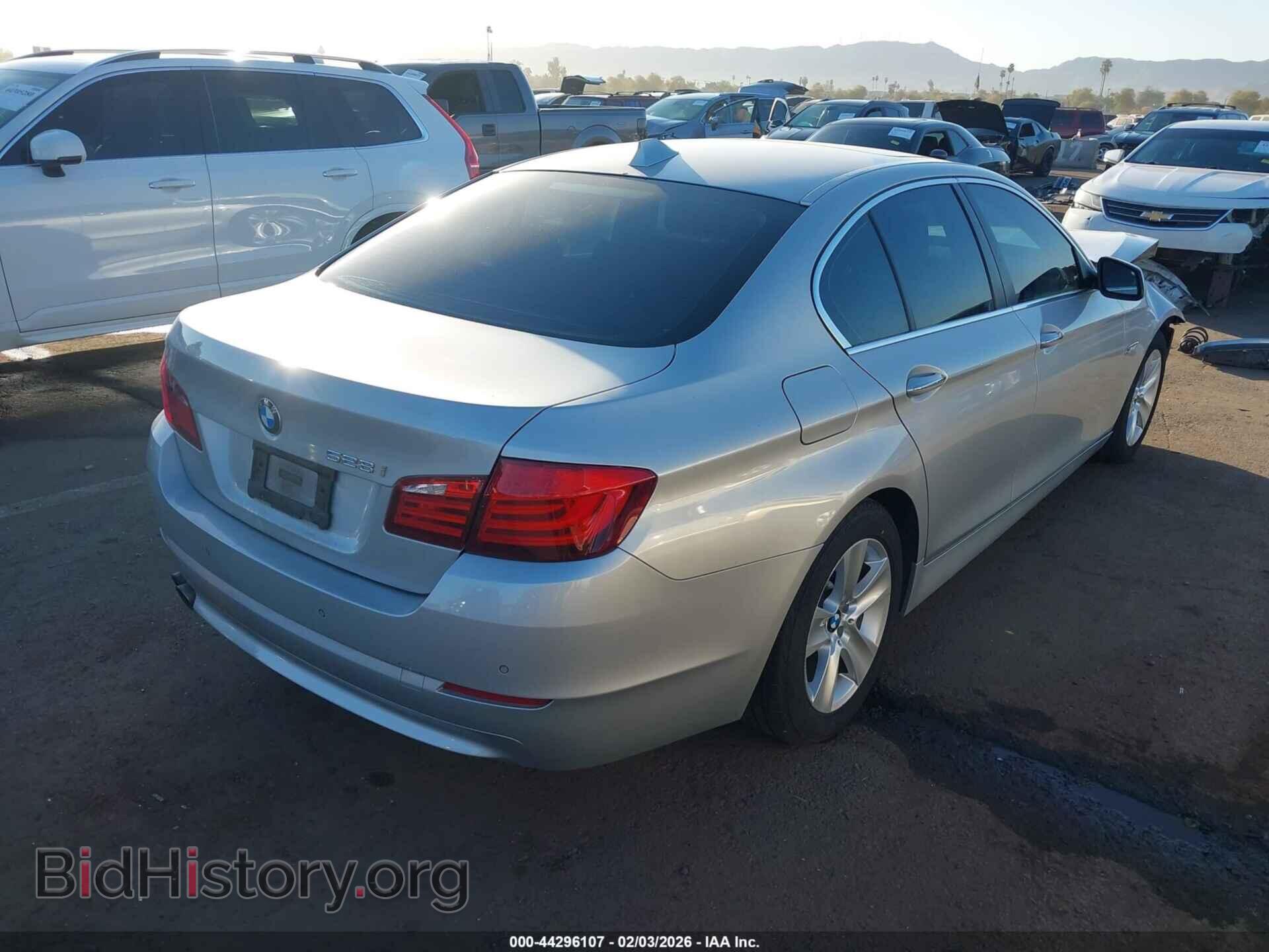 2012 BMW 528I - VIN: WBAXG5C53CDX05917 - Фото 4