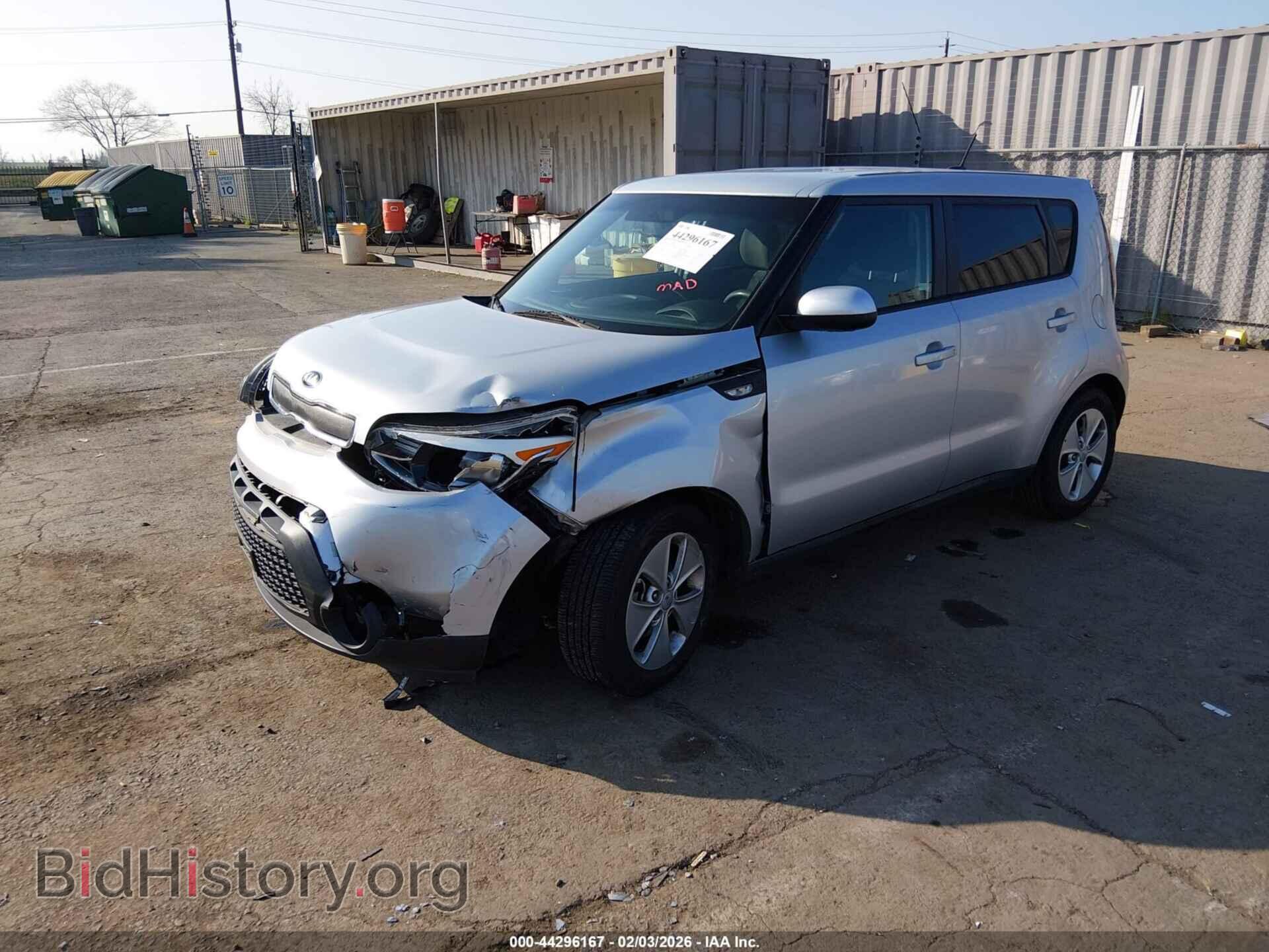 2014 KIA SOUL - VIN: KNDJN2A29E7743062 - Фото 2
