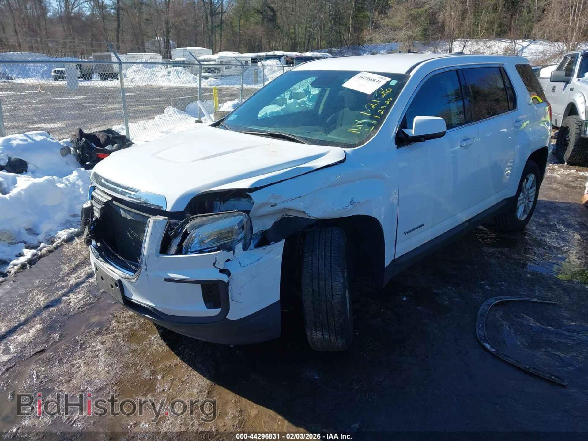 2016 GMC TERRAIN - VIN: 2GKFLSEK6G6332683 - Фото 2