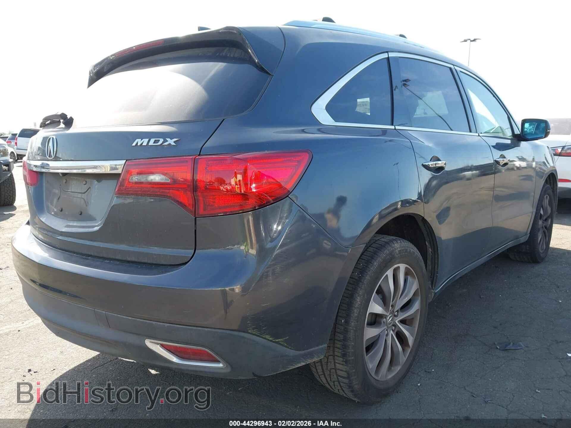 2014 ACURA MDX - VIN: 5FRYD3H44EB012806 - Фото 4