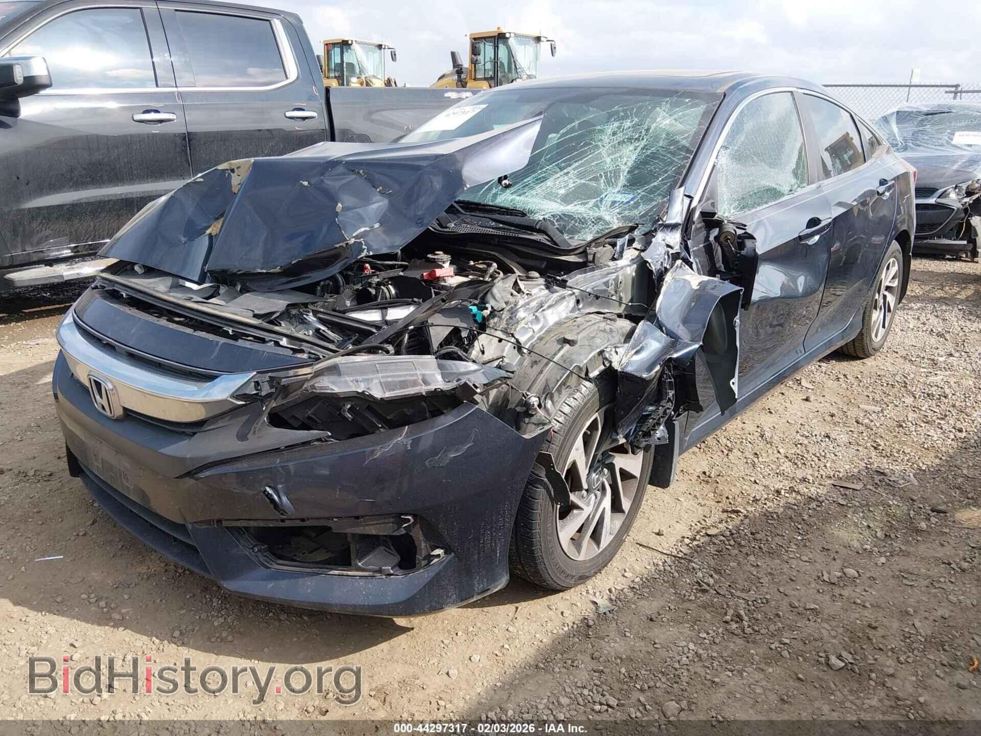 2017 HONDA CIVIC - VIN: 19XFC2F77HE035834 - Фото 2