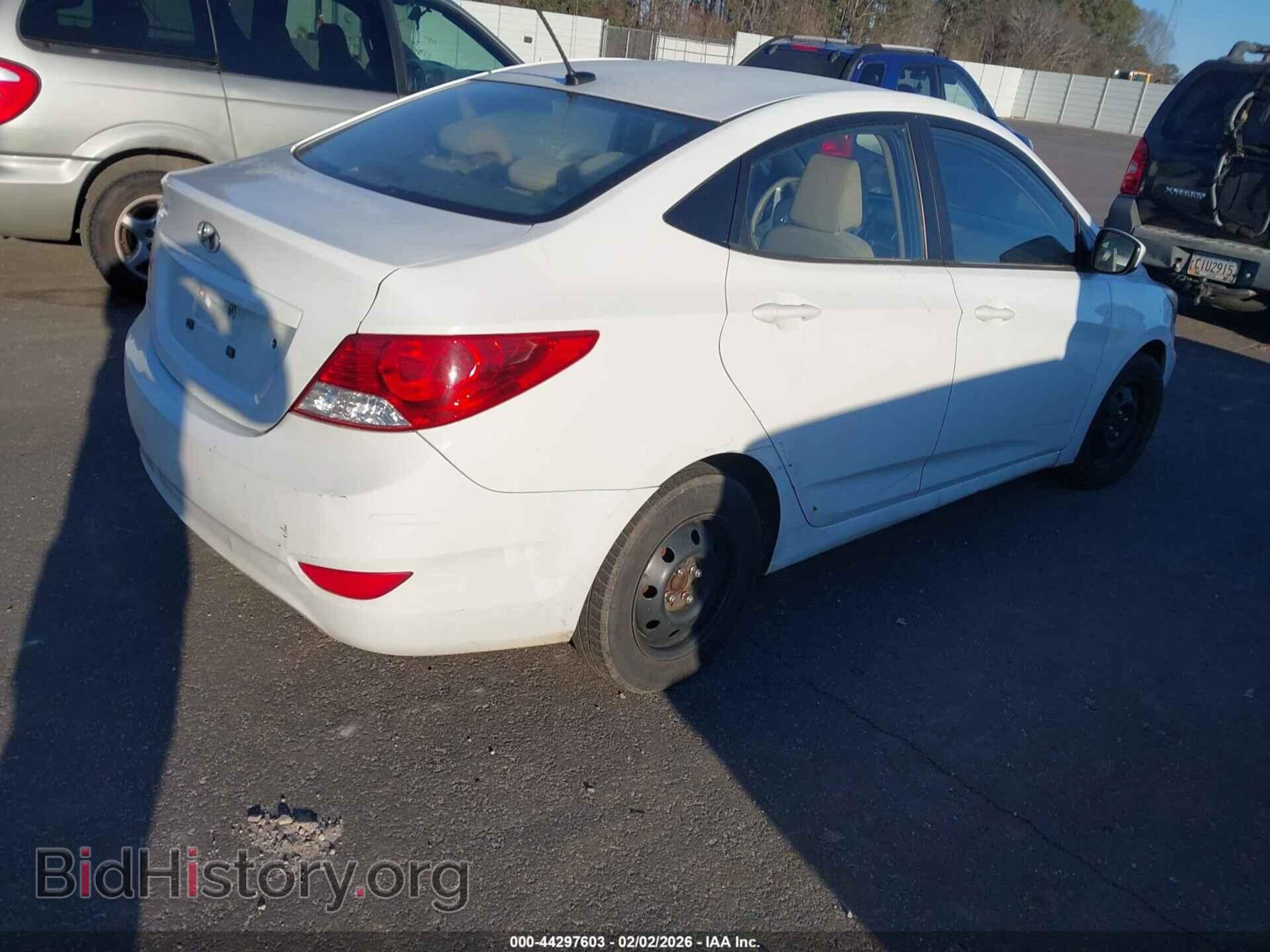 2014 HYUNDAI ACCENT - VIN: KMHCT4AE8EU658070 - Фото 4