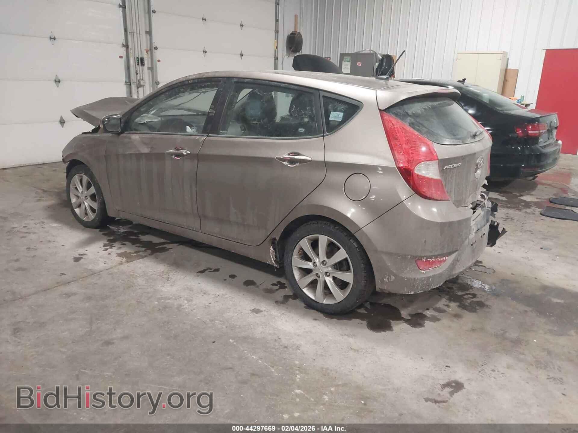 2013 HYUNDAI ACCENT - VIN: KMHCU5AE6DU070203 - Фото 3