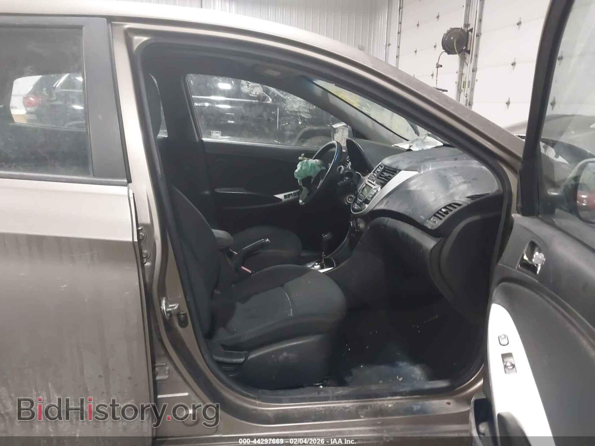 2013 HYUNDAI ACCENT - VIN: KMHCU5AE6DU070203 - Фото 5
