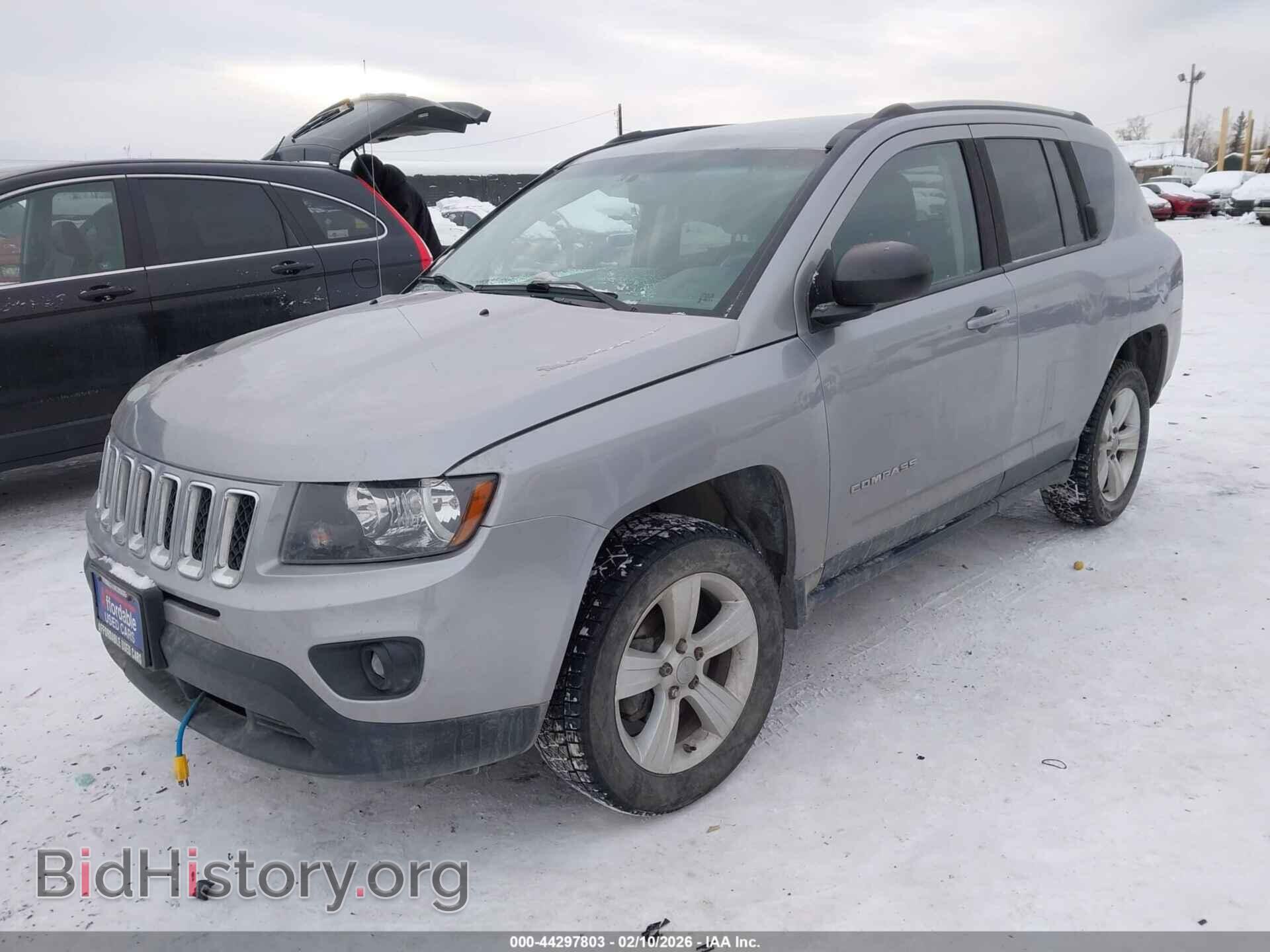 2016 JEEP COMPASS - VIN: 1C4NJDBB8GD691838 - Фото 2