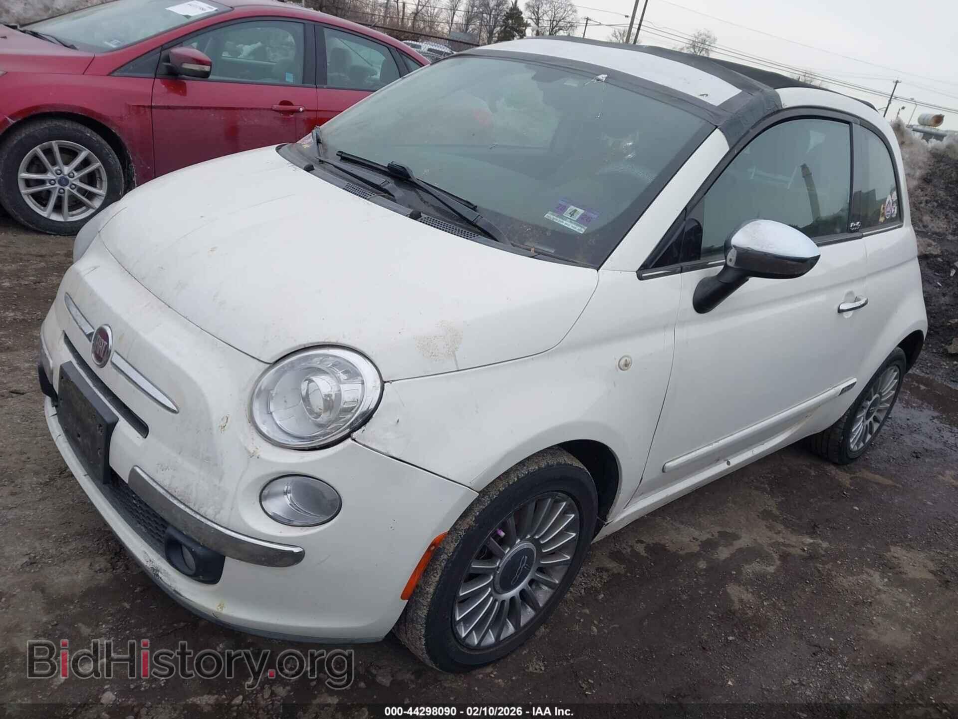 2012 FIAT 500C - VIN: 3C3CFFER3CT241004 - Photo 2