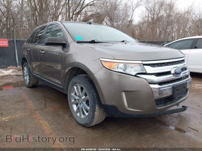 2013 Ford EDGE SEL (VIN 2FMDK4JC2DBE22265) — фото 1 из 16, IAAI, повреждение: передняя часть