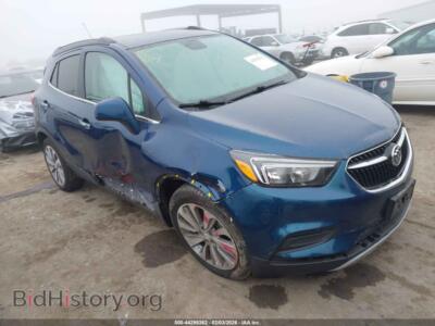 2020 Buick ENCORE AWD Preferred, blue — VIN KL4CJESB6LB031889, IAAI