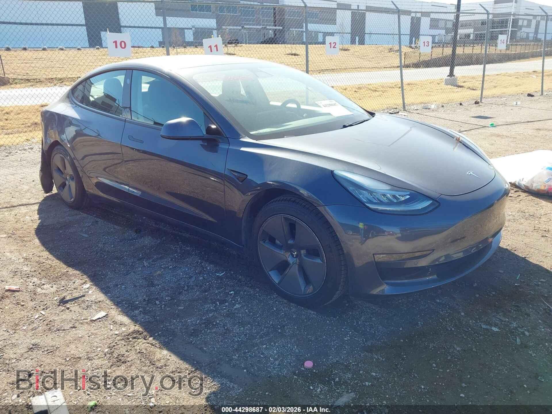 Photo 5YJ3E1EA7MF848356 - TESLA MODEL 3 2021