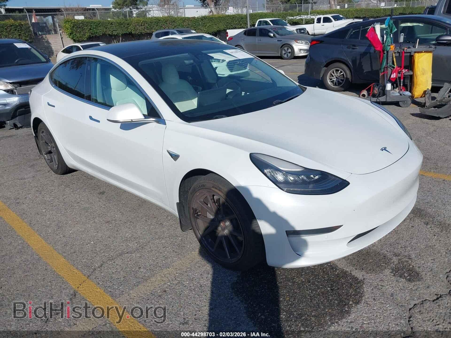 Photo 5YJ3E1EA3KF417784 - TESLA MODEL 3 2019
