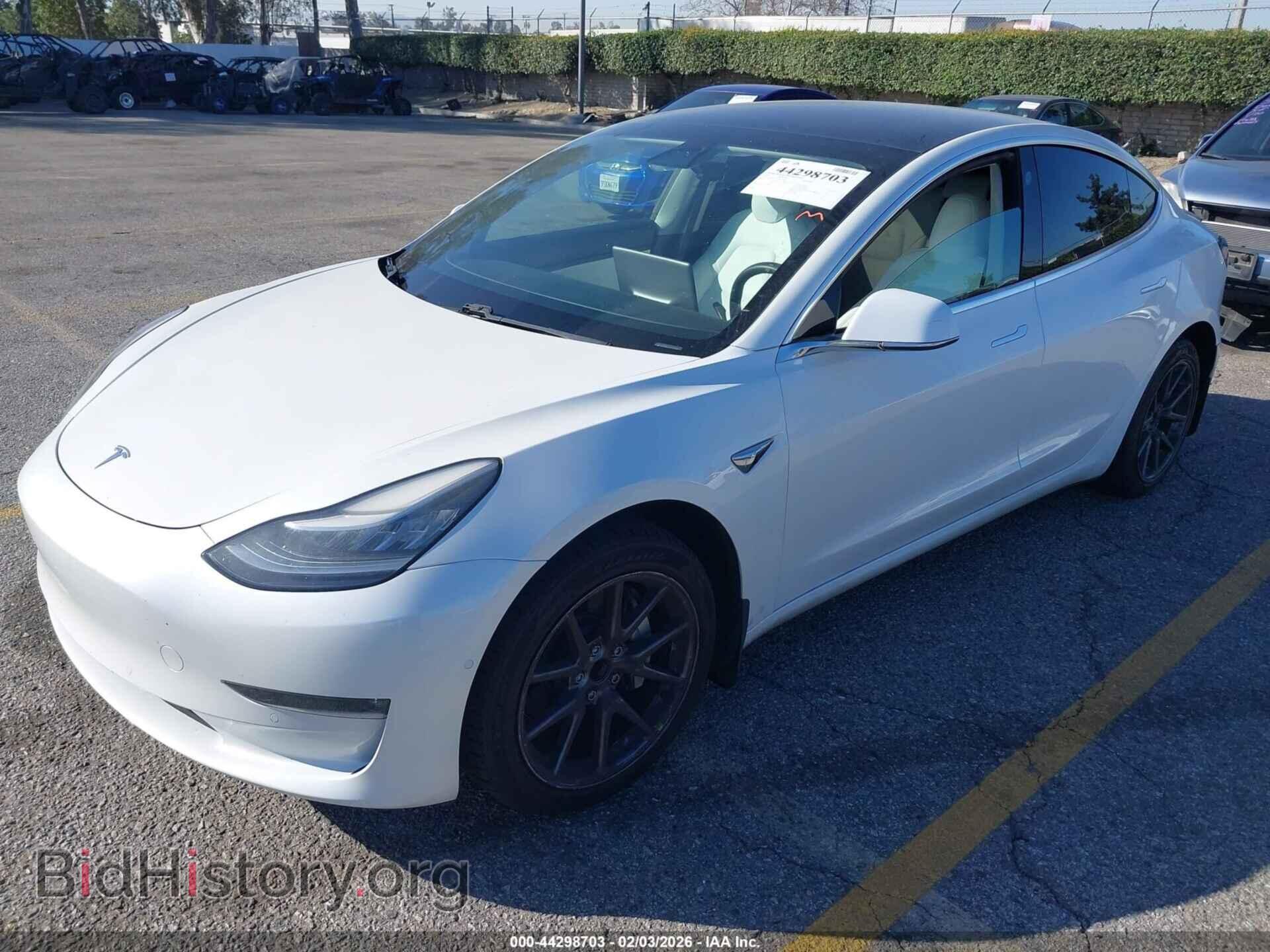 2019 TESLA MODEL 3 - VIN: 5YJ3E1EA3KF417784 - Фото 2