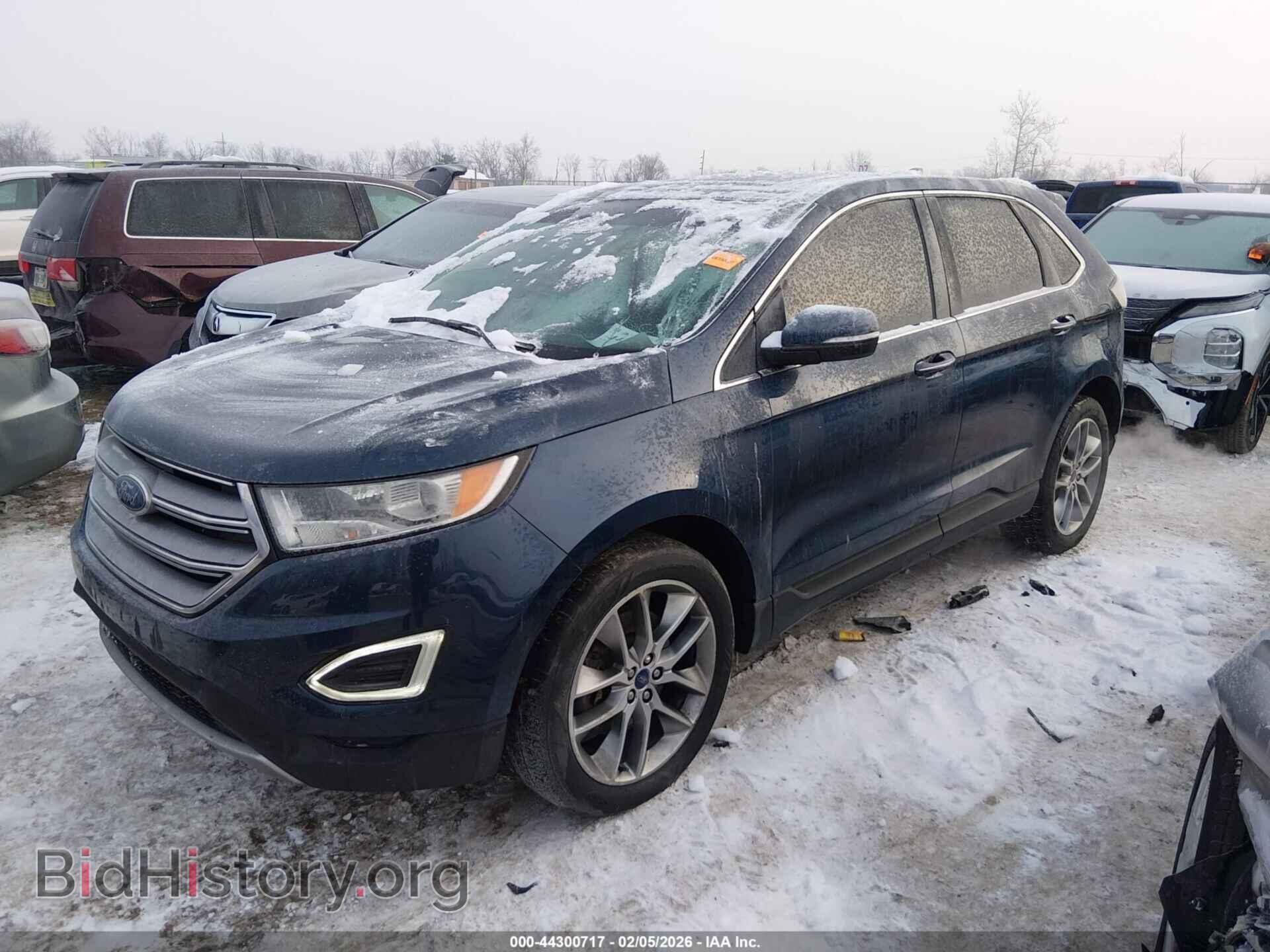 2017 FORD EDGE - VIN: 2FMPK4K81HBB03291 - Фото 2