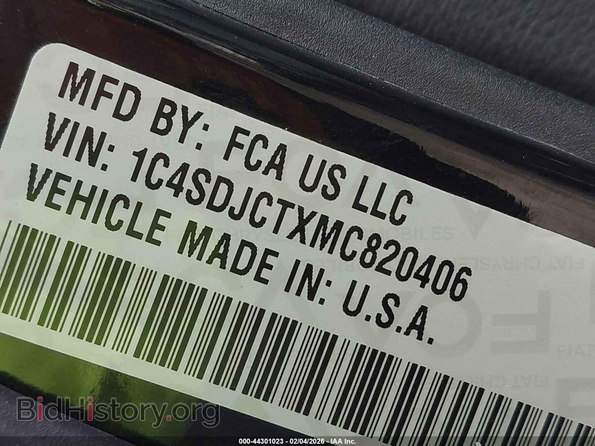 2021 DODGE DURANGO - VIN: 1C4SDJCTXMC820406 - Фото 9