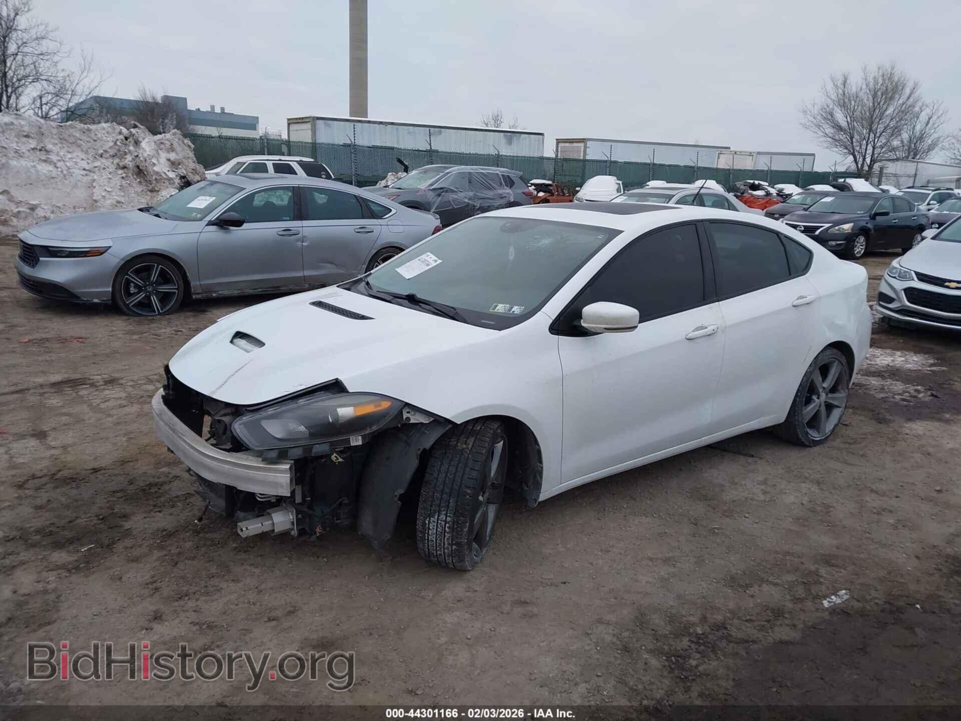 2016 DODGE DART - VIN: 1C3CDFEB2GD591955 - Фото 2