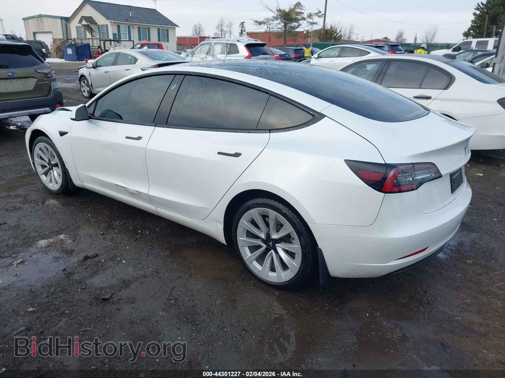 2022 TESLA MODEL 3 - VIN: 5YJ3E1EB8NF210062 - Фото 3
