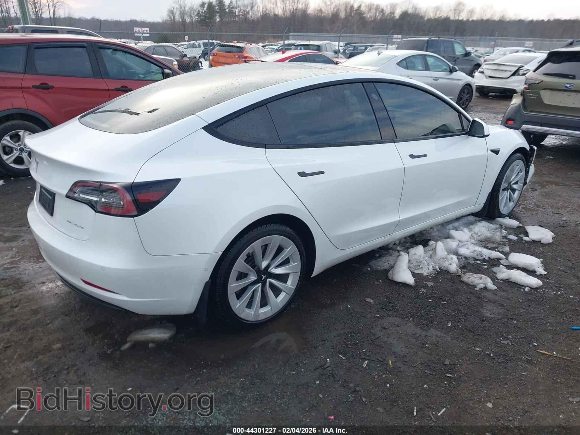 2022 TESLA MODEL 3 - VIN: 5YJ3E1EB8NF210062 - Фото 4
