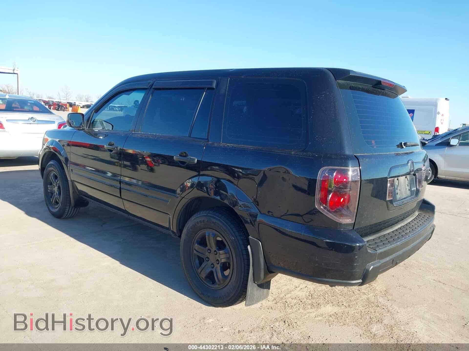 2006 HONDA PILOT - VIN: 5FNYF28126B049110 - Фото 3