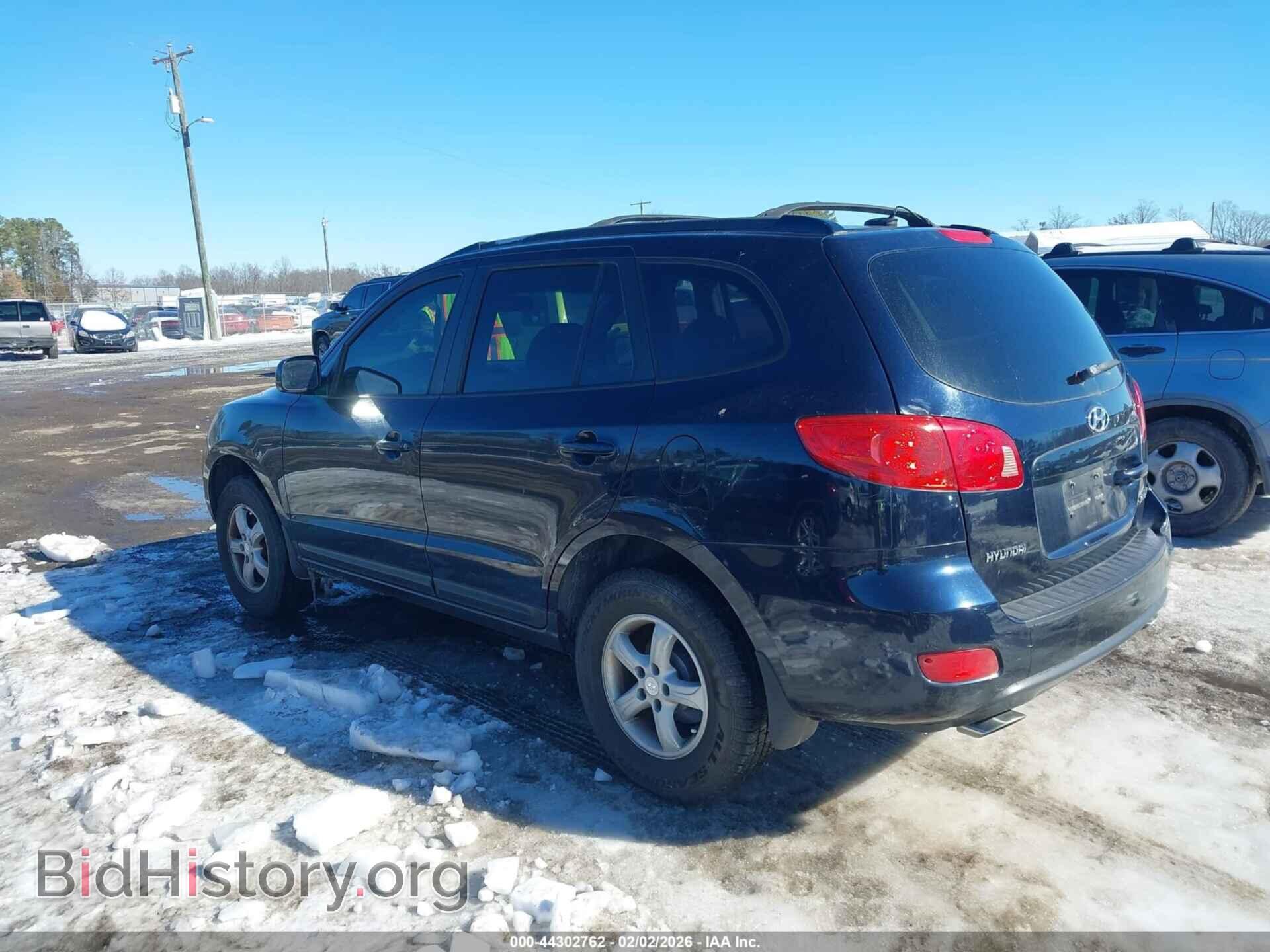 2007 HYUNDAI SANTA FE - VIN: 5NMSG13D77H112751 - Фото 3