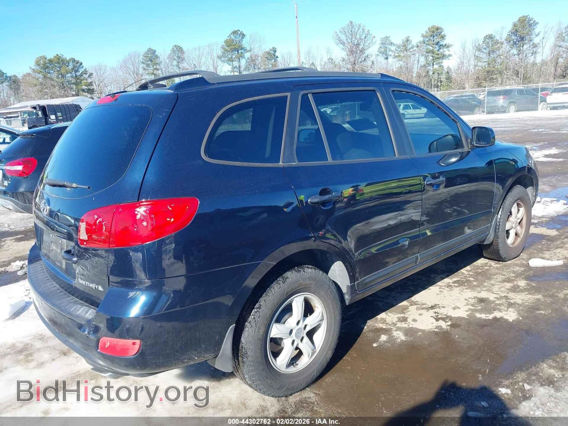 2007 HYUNDAI SANTA FE - VIN: 5NMSG13D77H112751 - Фото 4