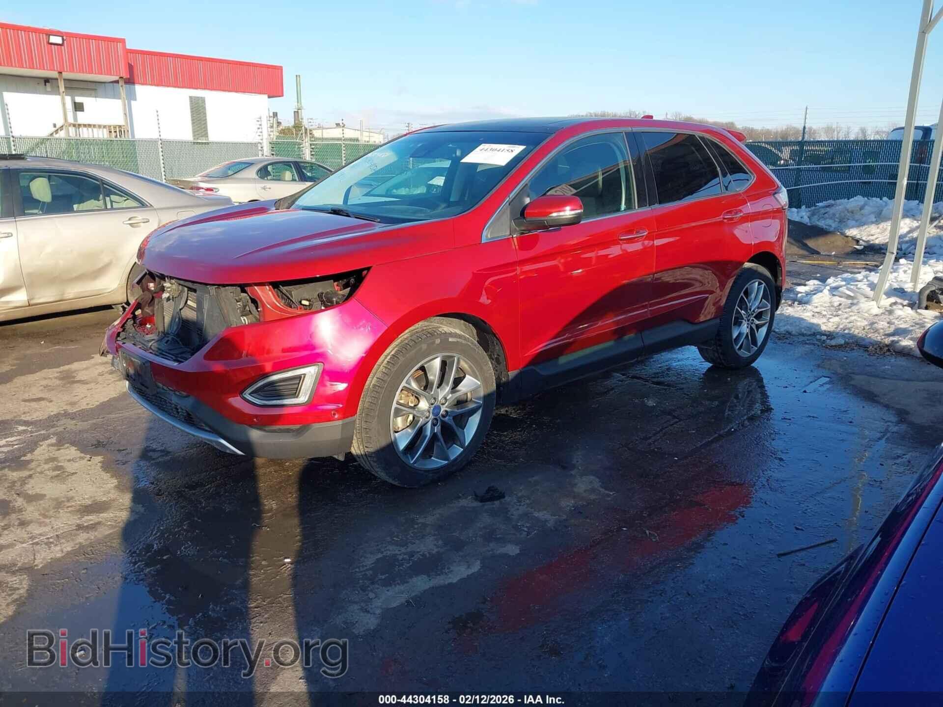 2015 FORD EDGE - VIN: 2FMPK4K88FBB71245 - Фото 2
