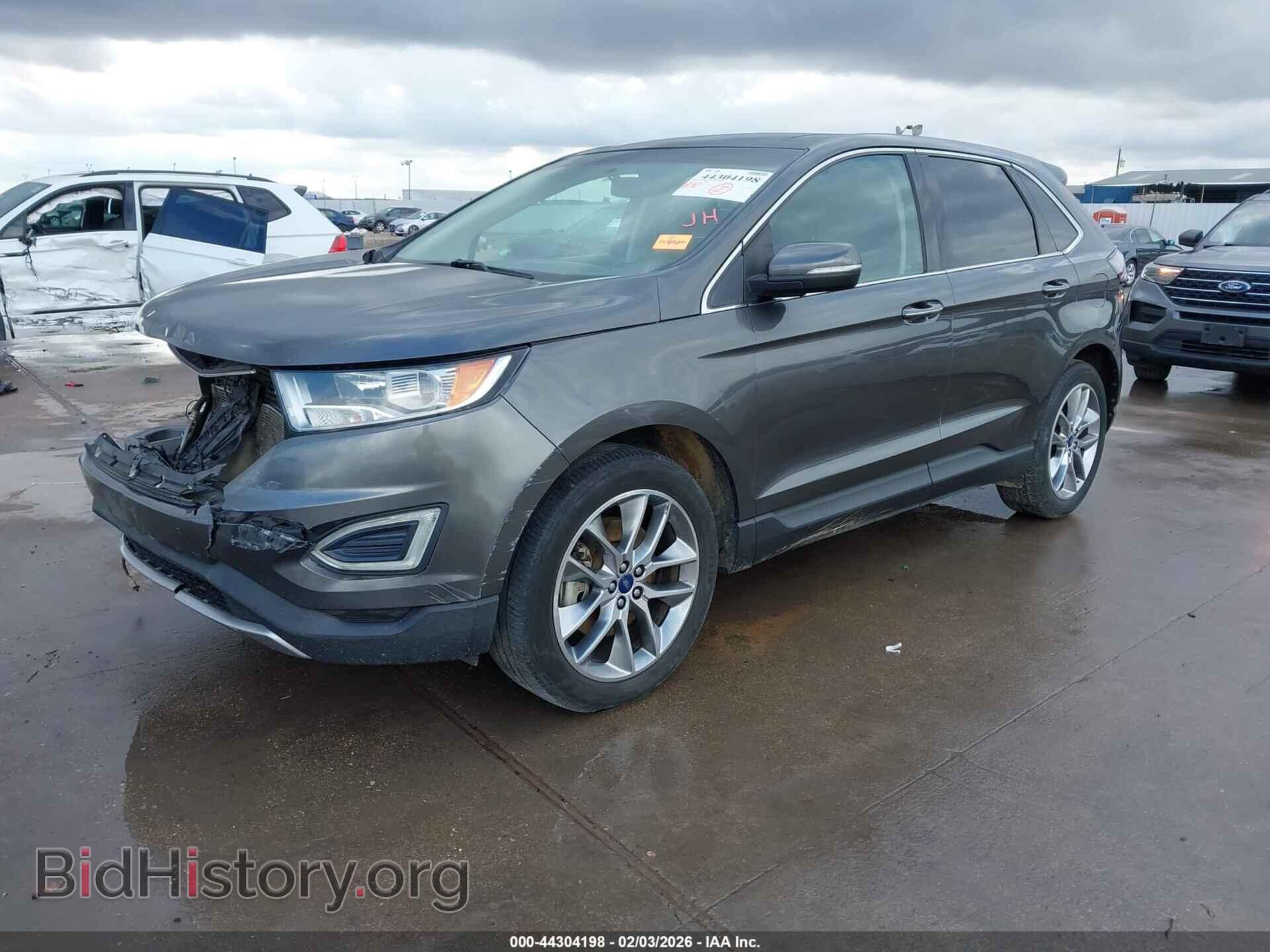 2015 FORD EDGE - VIN: 2FMPK3K84FBB03339 - Фото 2