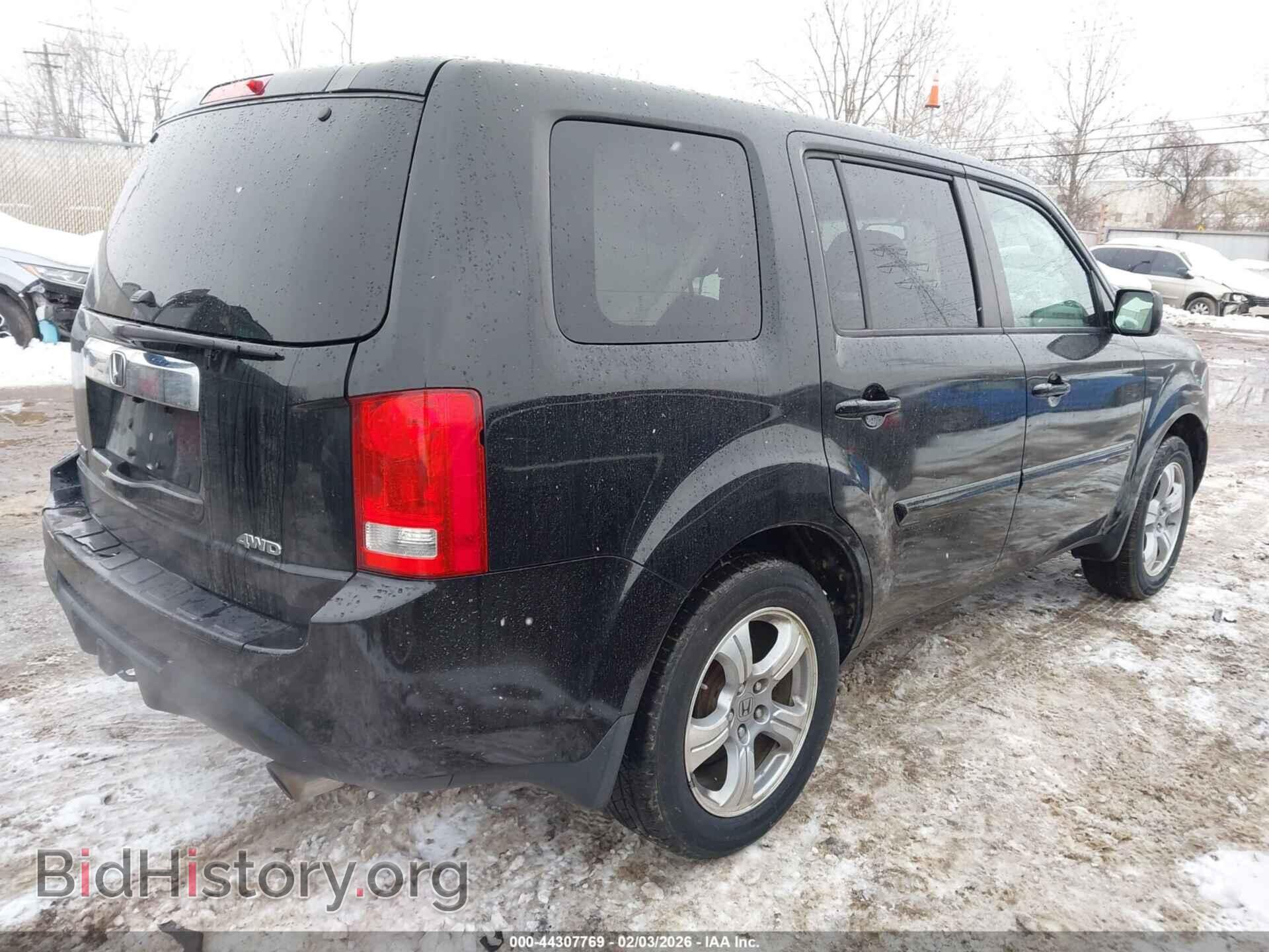 2013 HONDA PILOT - VIN: 5FNYF4H52DB025241 - Фото 4