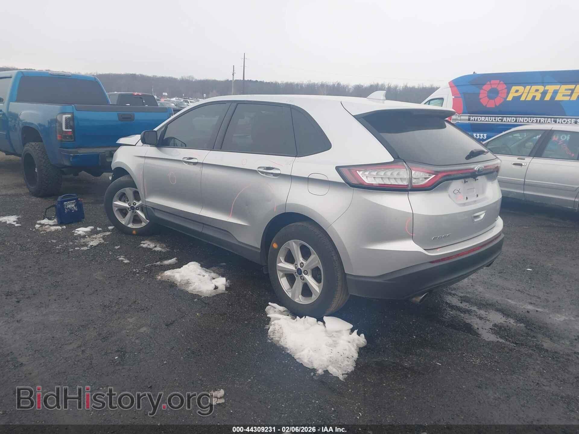 2015 FORD EDGE - VIN: 2FMTK3G97FBC37617 - Фото 3