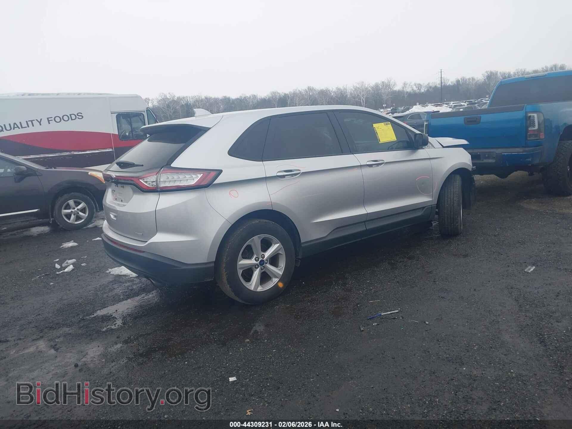 2015 FORD EDGE - VIN: 2FMTK3G97FBC37617 - Фото 4