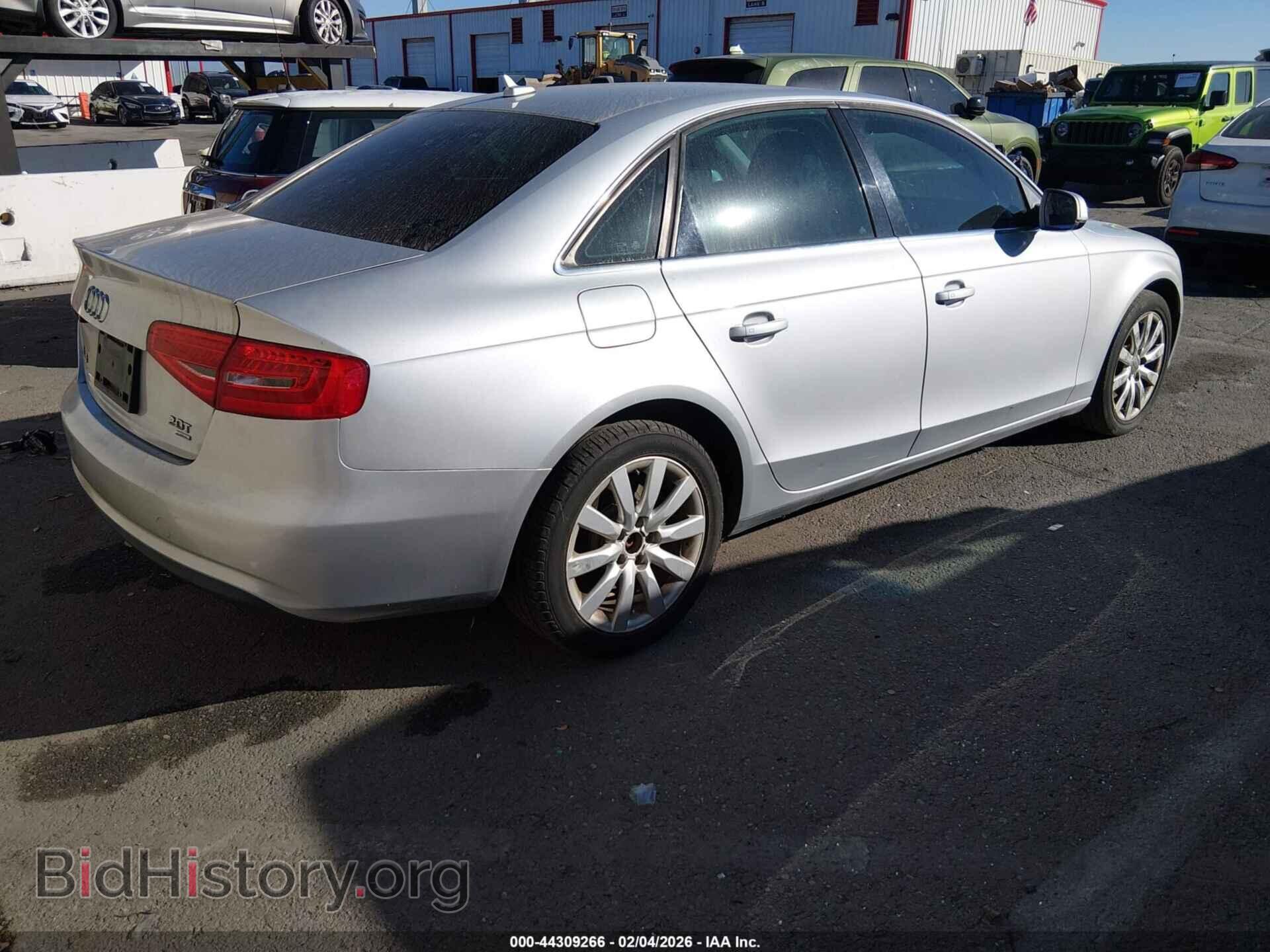 2013 AUDI A4 - VIN: WAUBFAFL2DN003969 - Фото 4