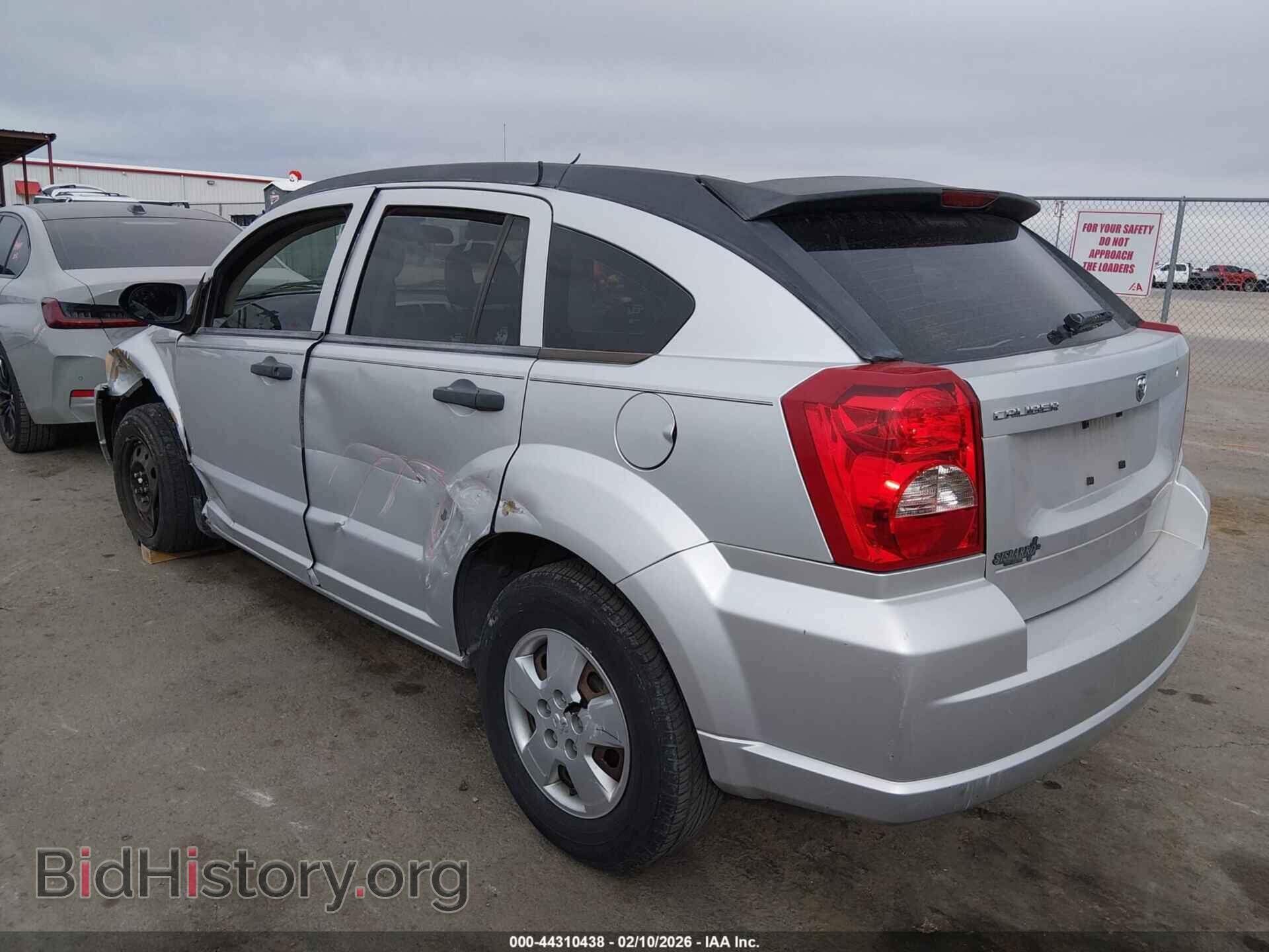 2008 DODGE CALIBER - VIN: 1B3HB28B08D754021 - Фото 3