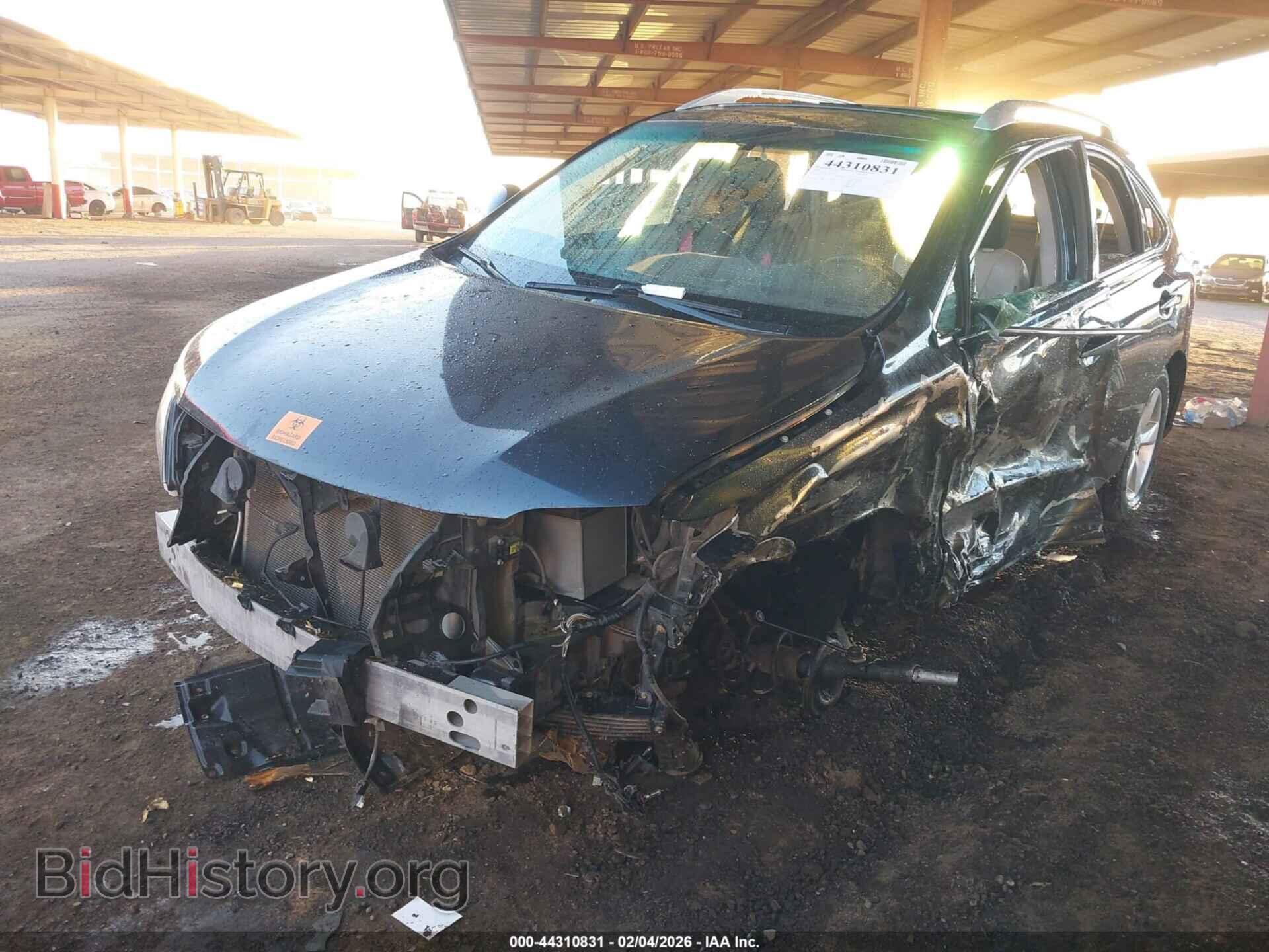 2011 LEXUS RX 350 - VIN: 2T2BK1BA3BC110527 - Фото 2