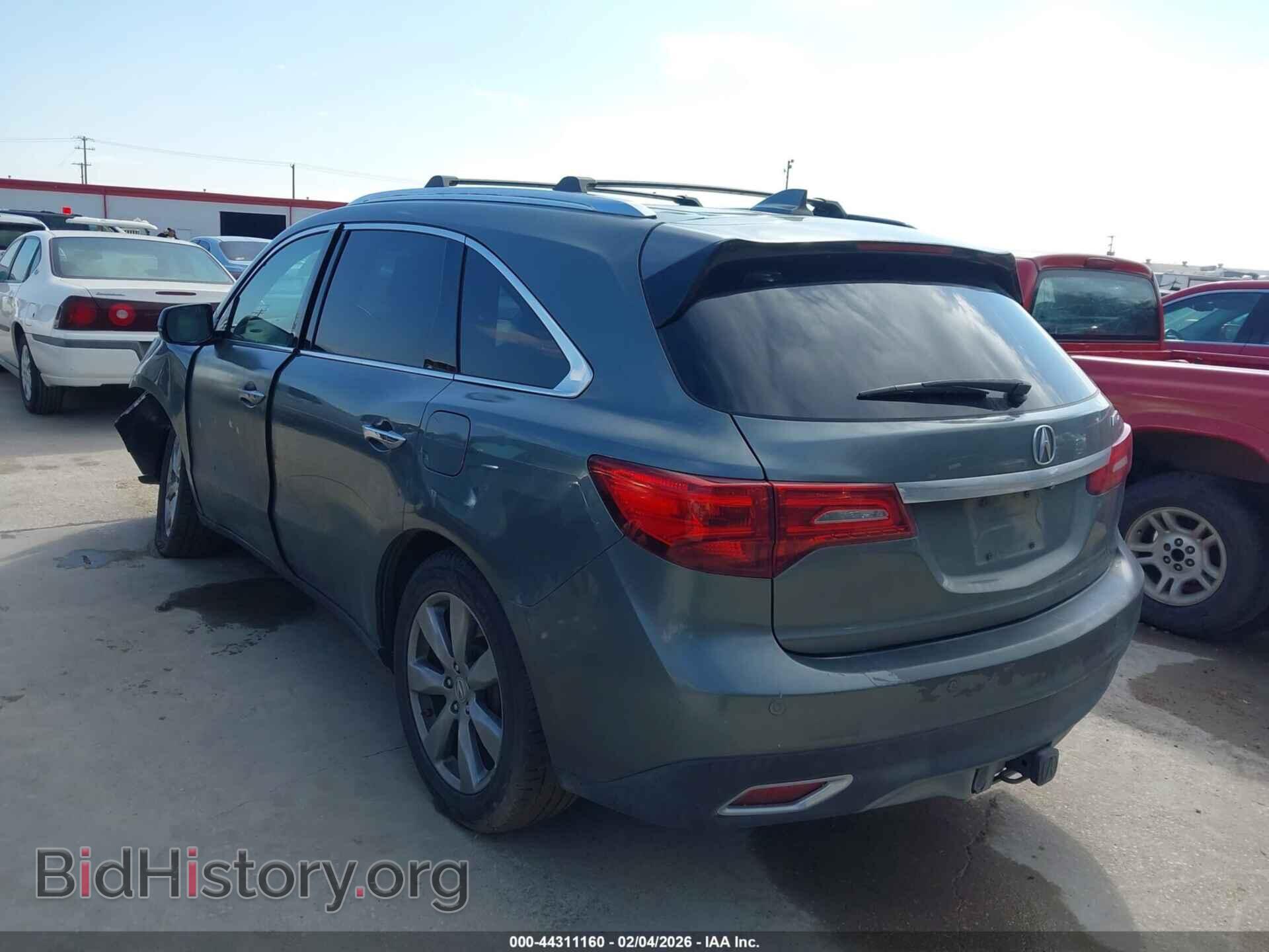 2014 ACURA MDX - VIN: 5FRYD3H83EB013397 - Фото 3