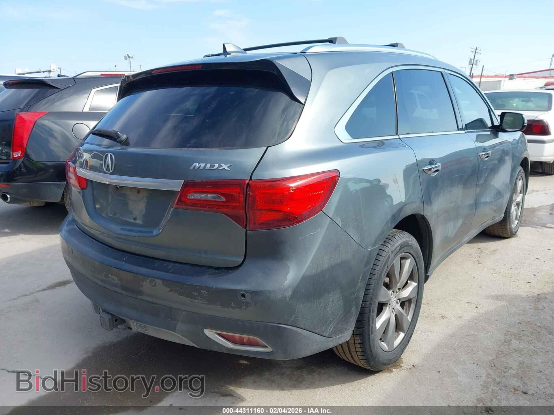 2014 ACURA MDX - VIN: 5FRYD3H83EB013397 - Фото 4
