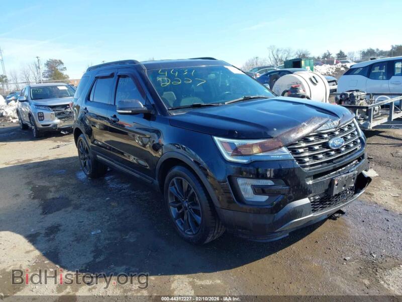 2017 Ford EXPLORER XLT (VIN 1FM5K8D88HGB04538) — фото 1 из 16, IAAI, повреждение: передняя часть