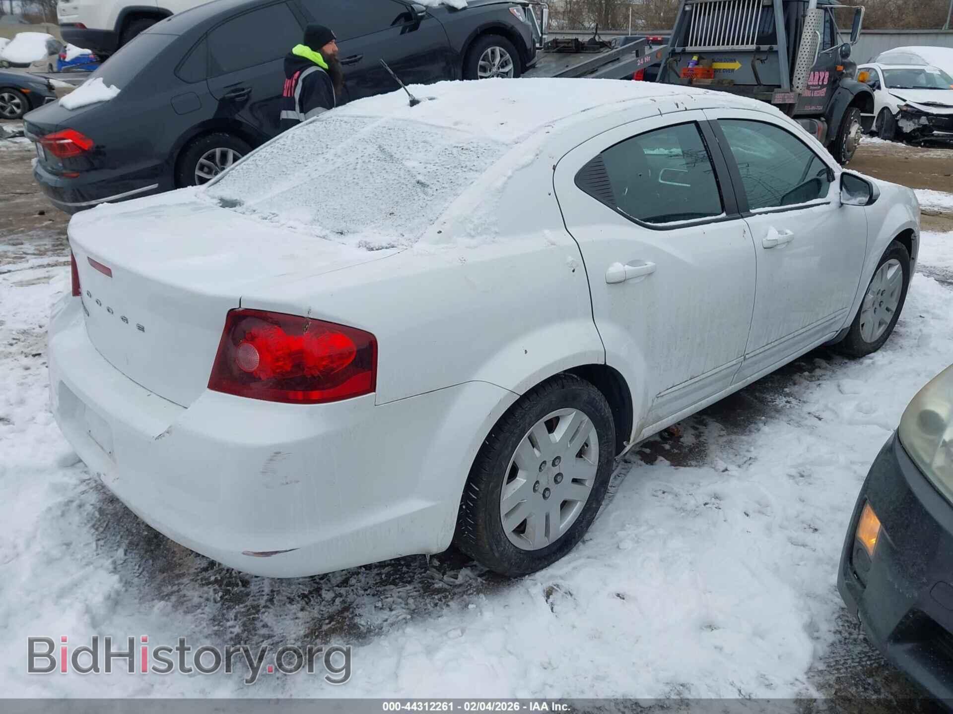2012 DODGE AVENGER - VIN: 1C3CDZAB7CN274927 - Фото 4