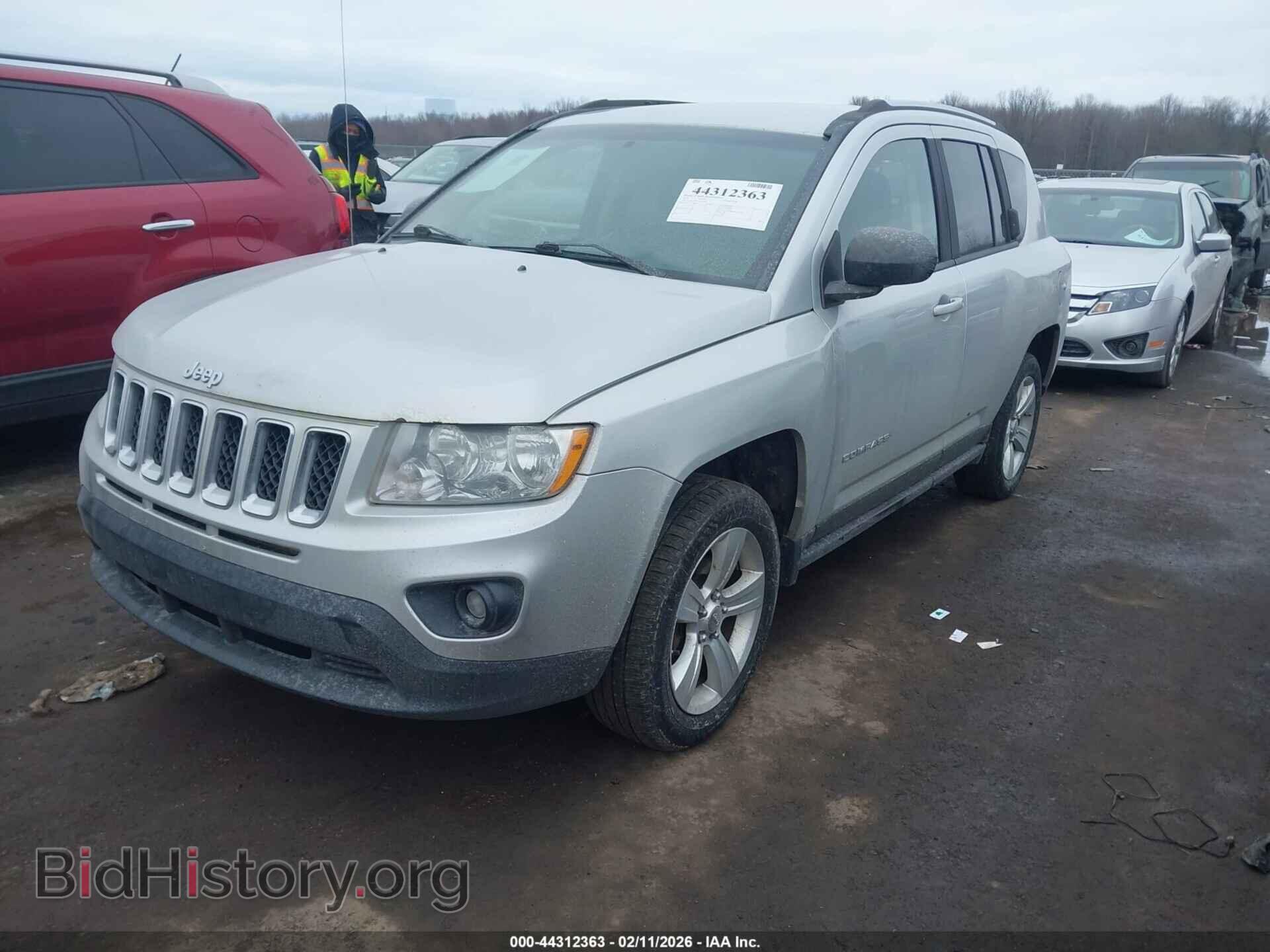 2012 JEEP COMPASS - VIN: 1C4NJDBB5CD635480 - Фото 2