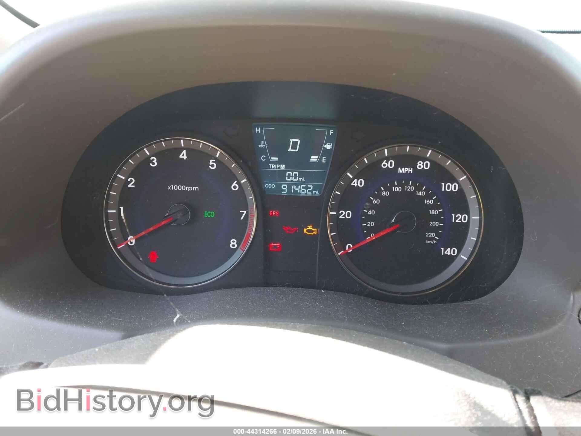 2013 HYUNDAI ACCENT - VIN: KMHCT4AE5DU305509 - Фото 7