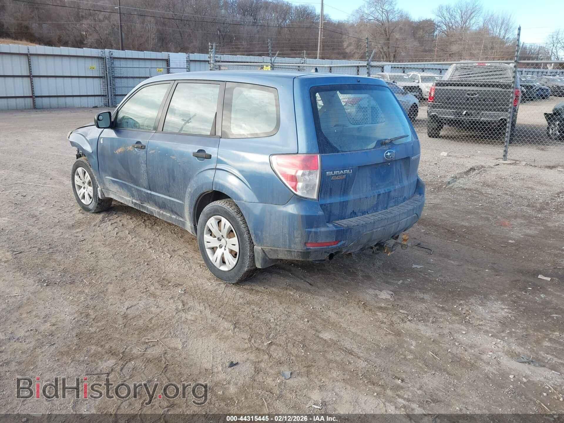 2009 SUBARU FORESTER - VIN: JF2SH61629H752399 - Фото 3