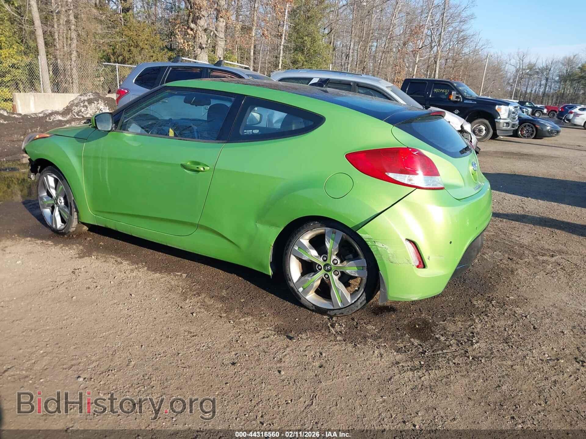 2012 HYUNDAI VELOSTER - VIN: KMHTC6AD4CU059165 - Фото 3