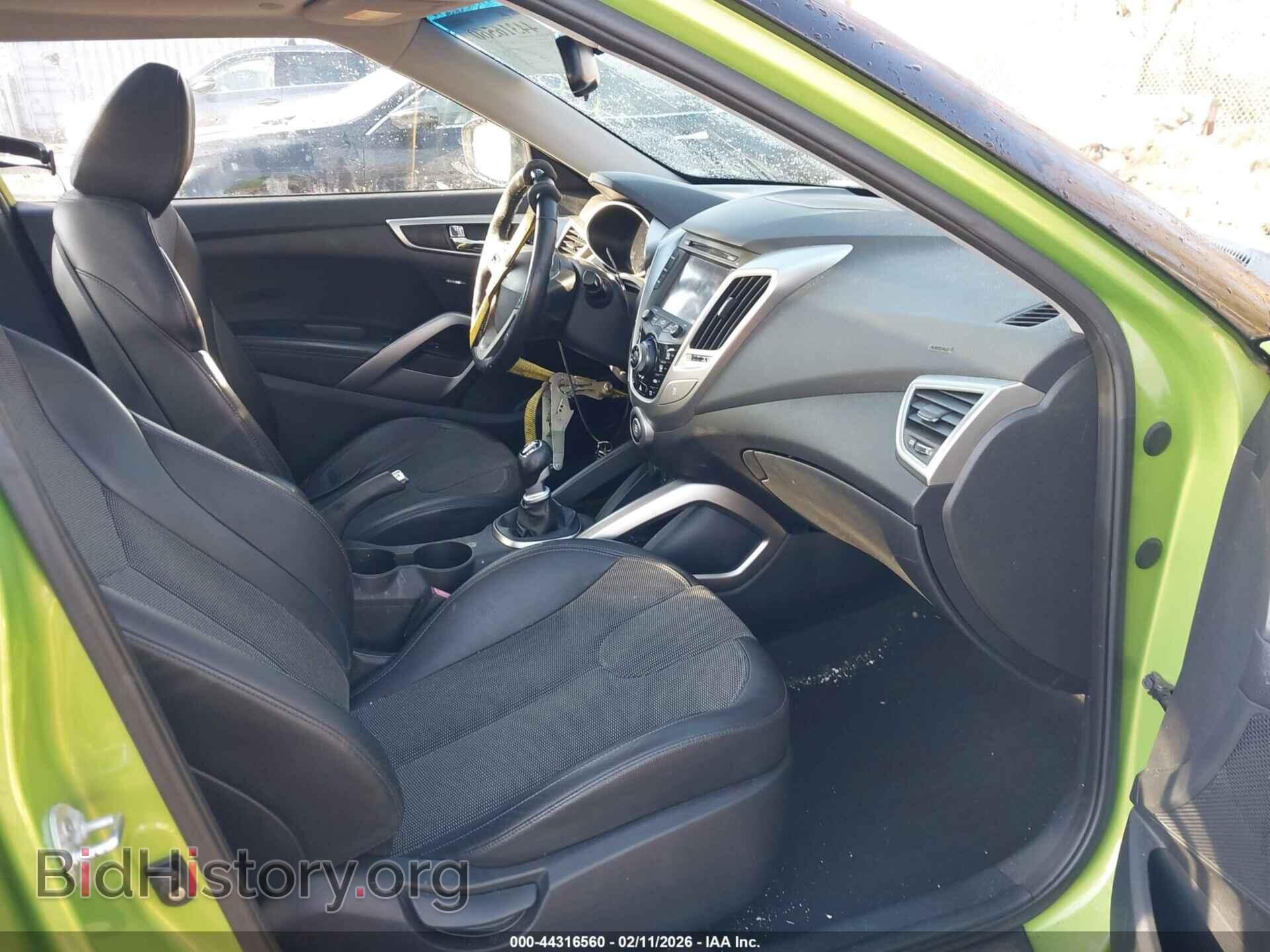 2012 HYUNDAI VELOSTER - VIN: KMHTC6AD4CU059165 - Фото 5
